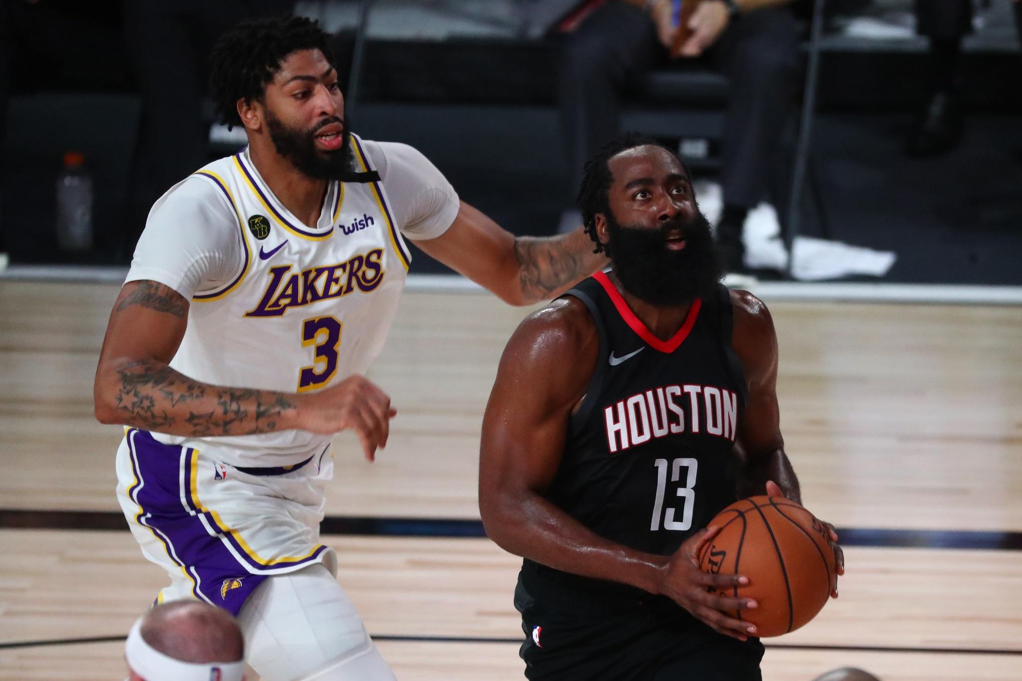 Houston Rockets guard James Harden