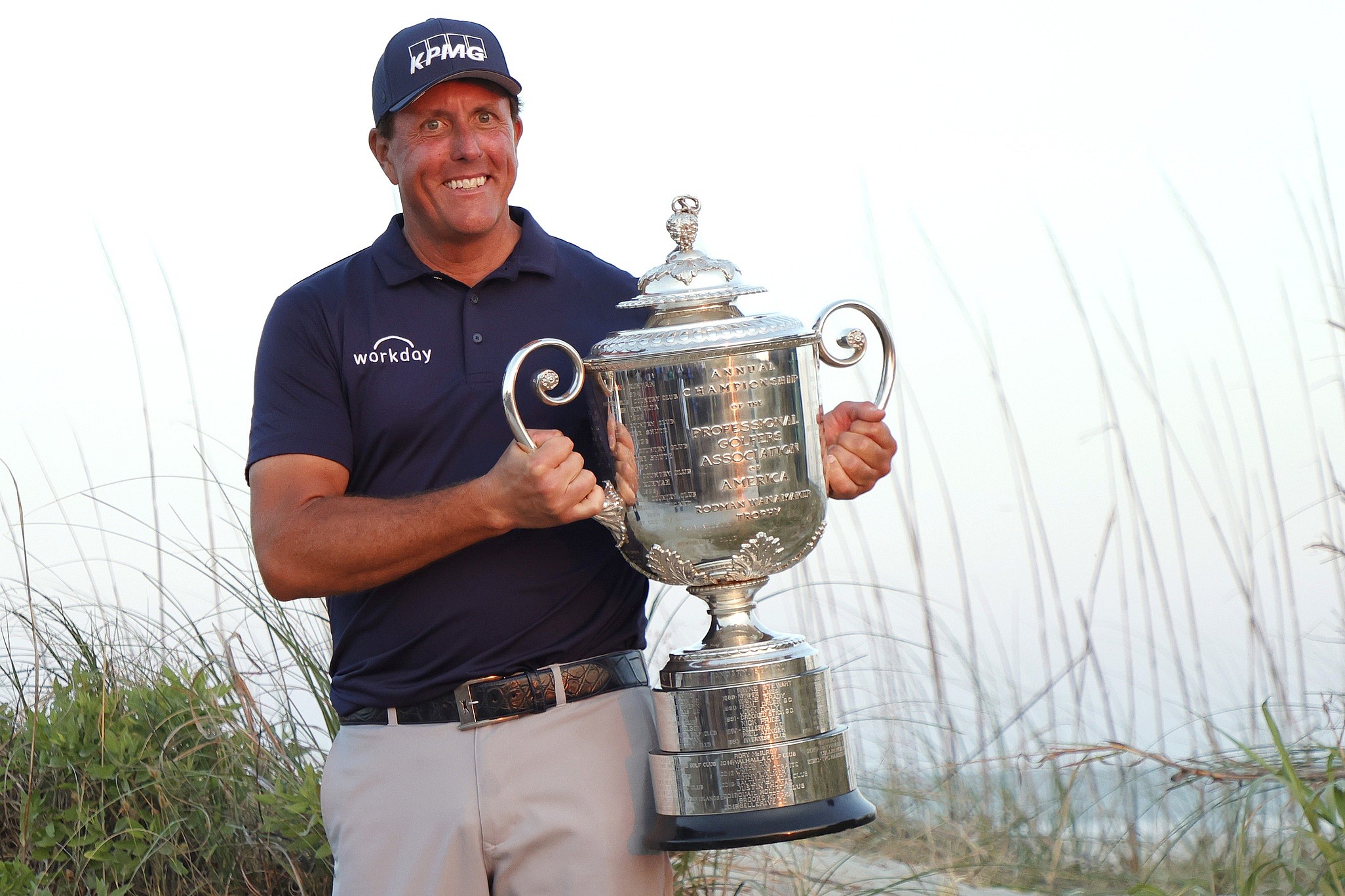 T8. Phil Mickelson & Walter Hagen, 45 PGA Tour wins