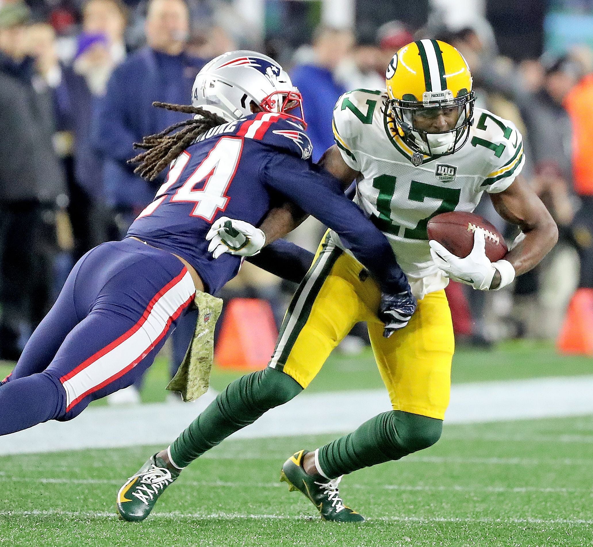davante adams trade new england patriots