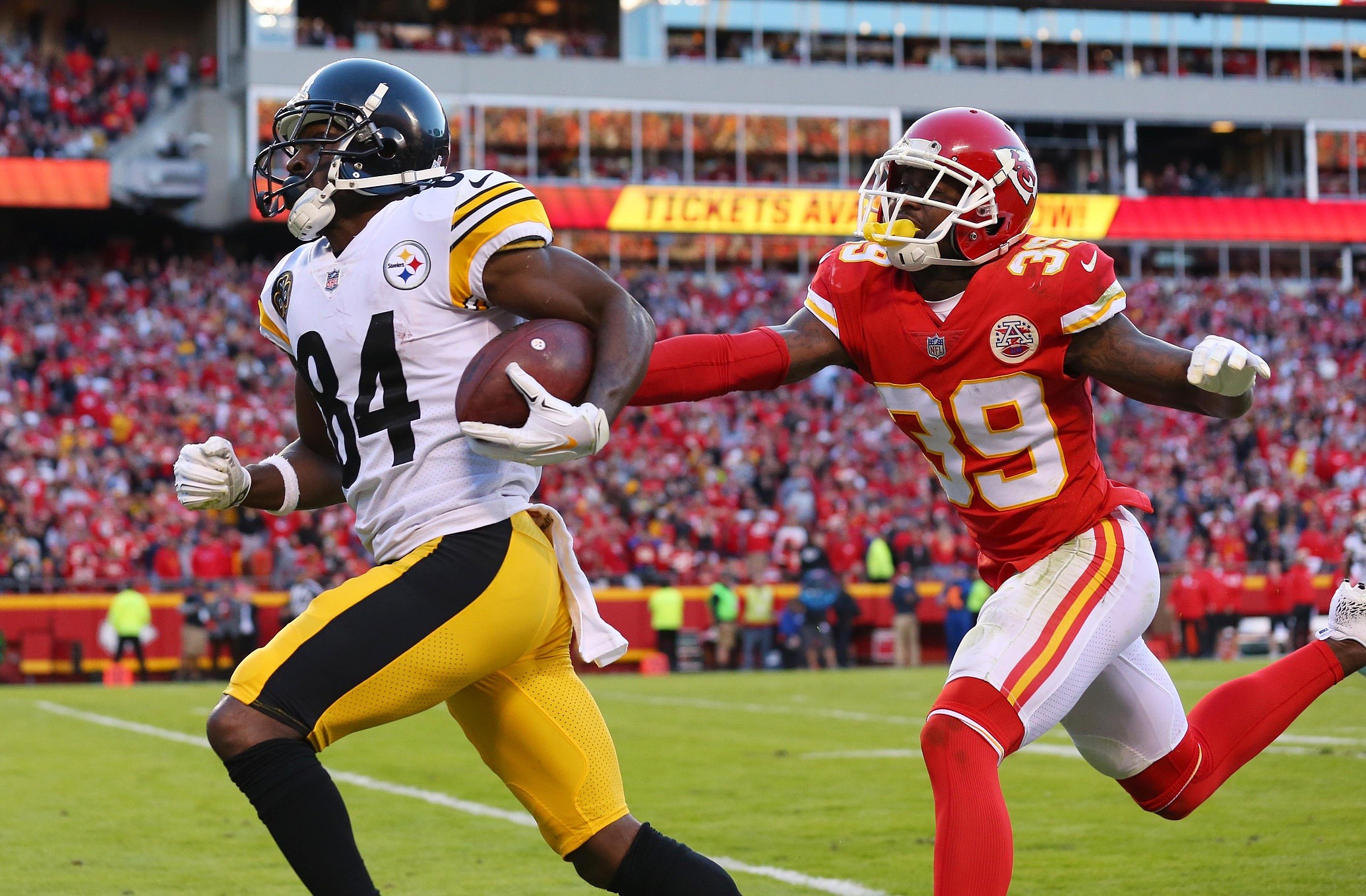 Antonio Brown is on a mission.