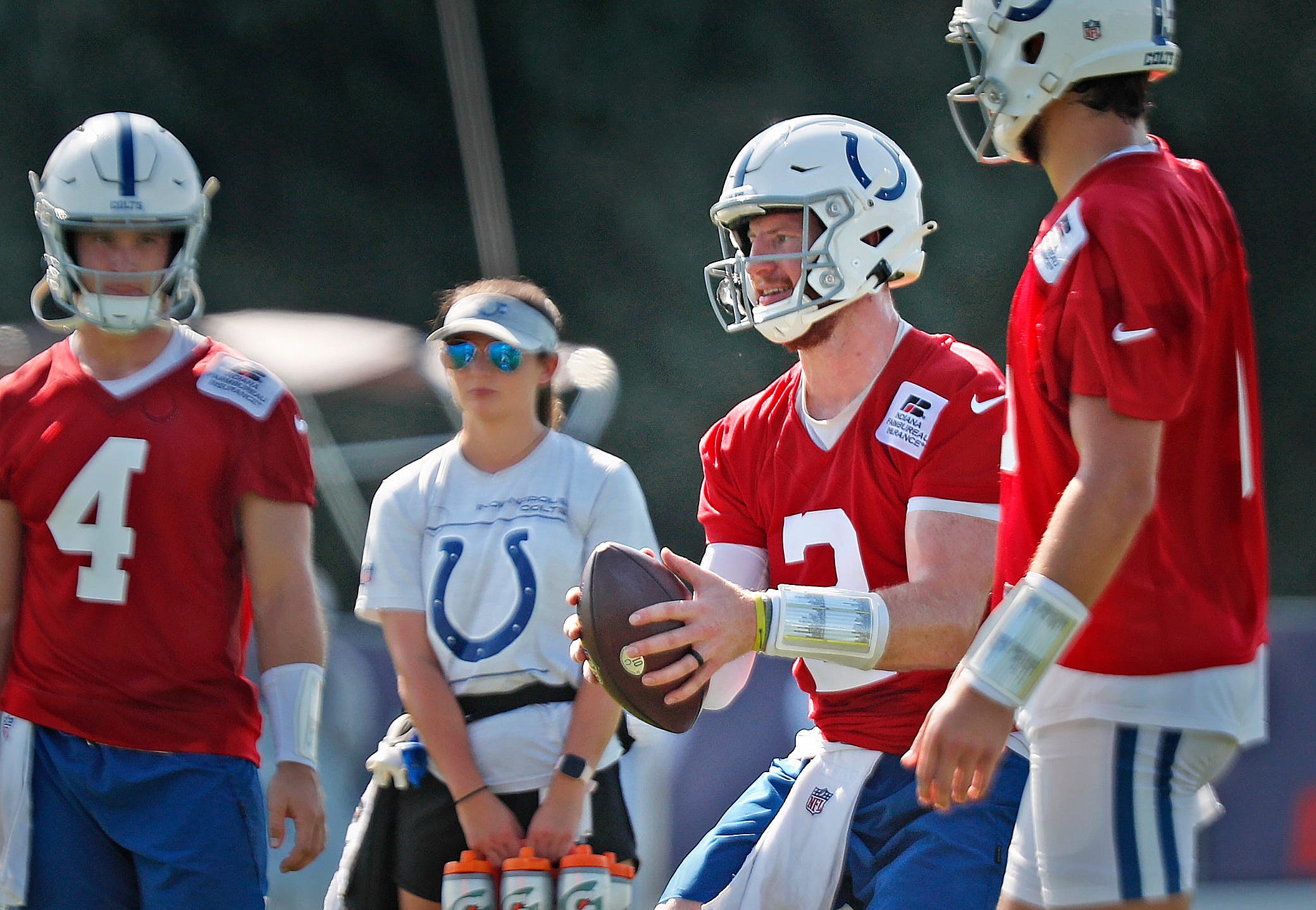 indianapolis colts qb carson wentz, covid-19