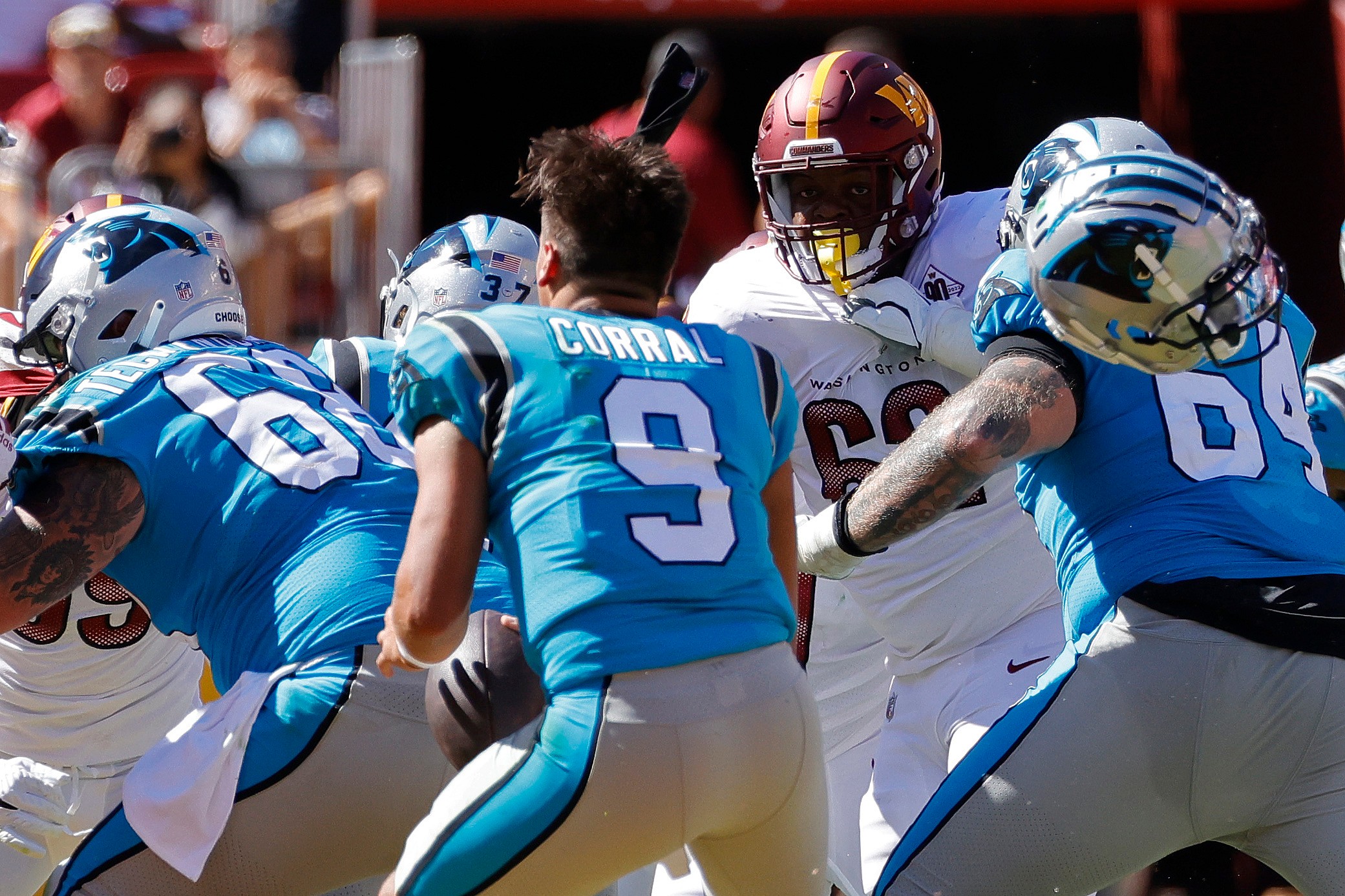 NFL: Carolina Panthers at Washington Commanders