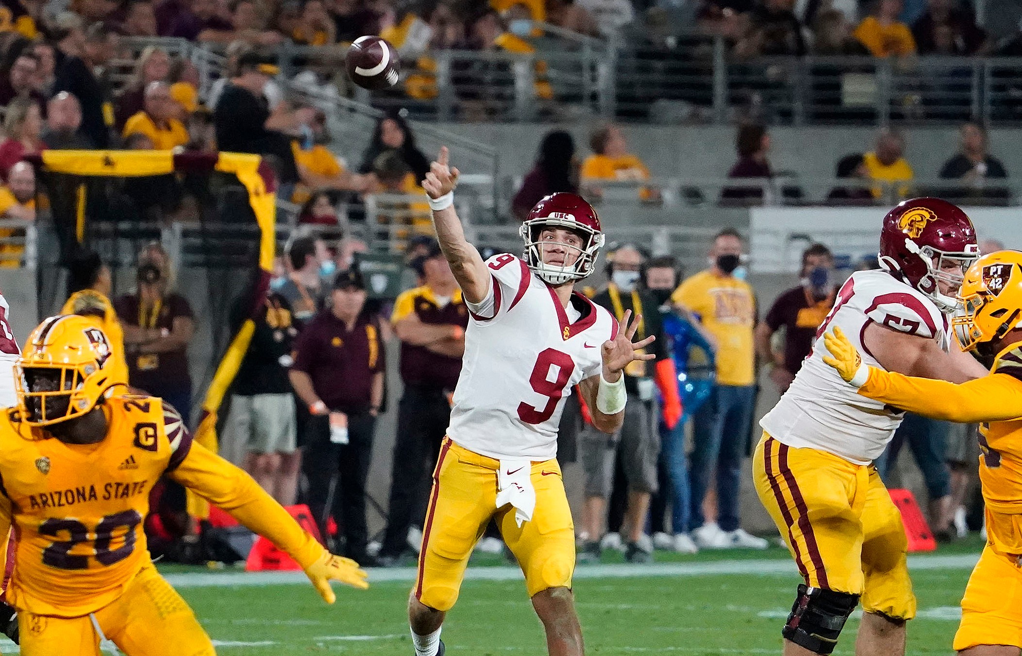 NCAA Football: Southern California at Arizona State