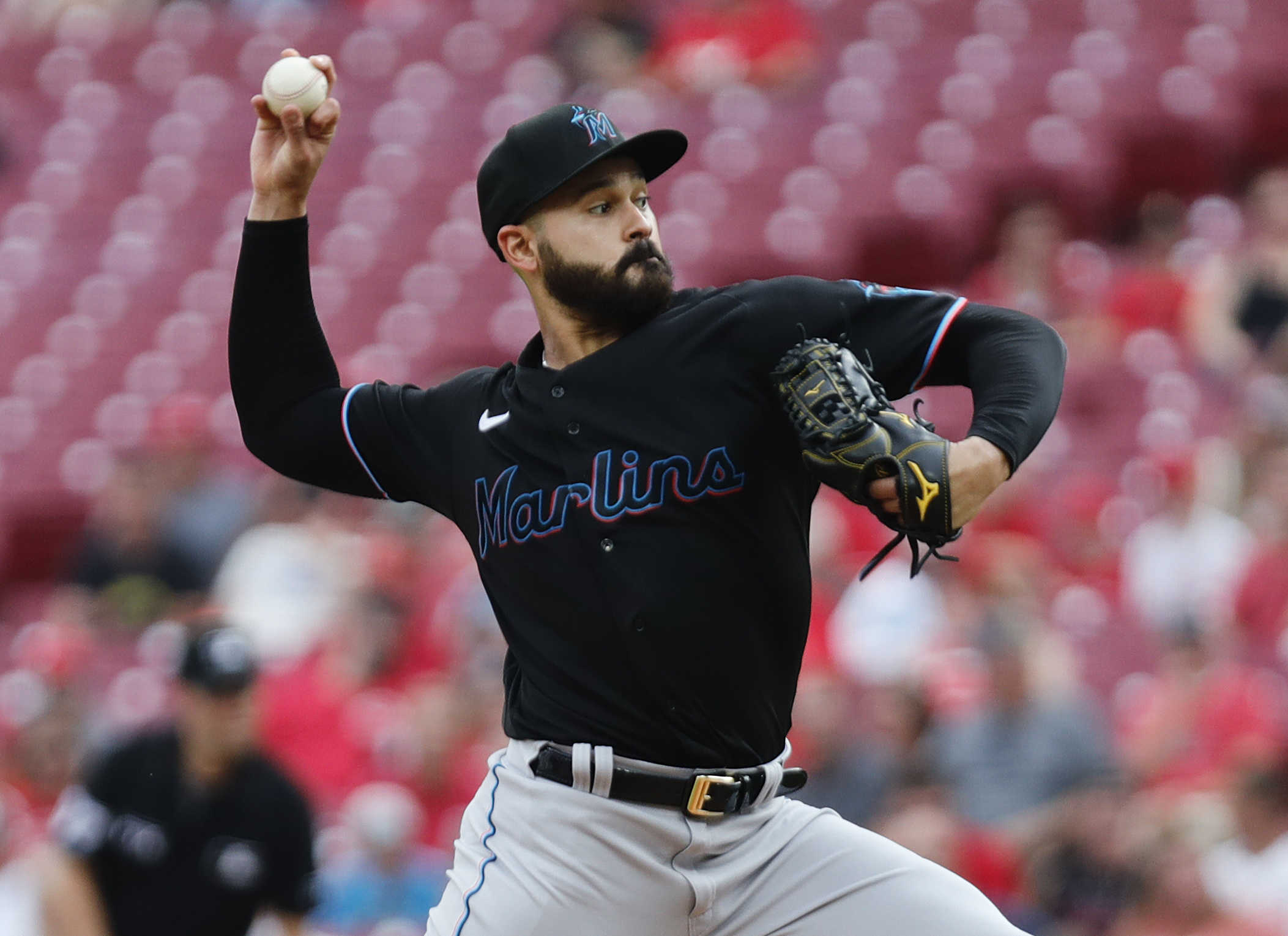 MLB: Miami Marlins at Cincinnati Reds