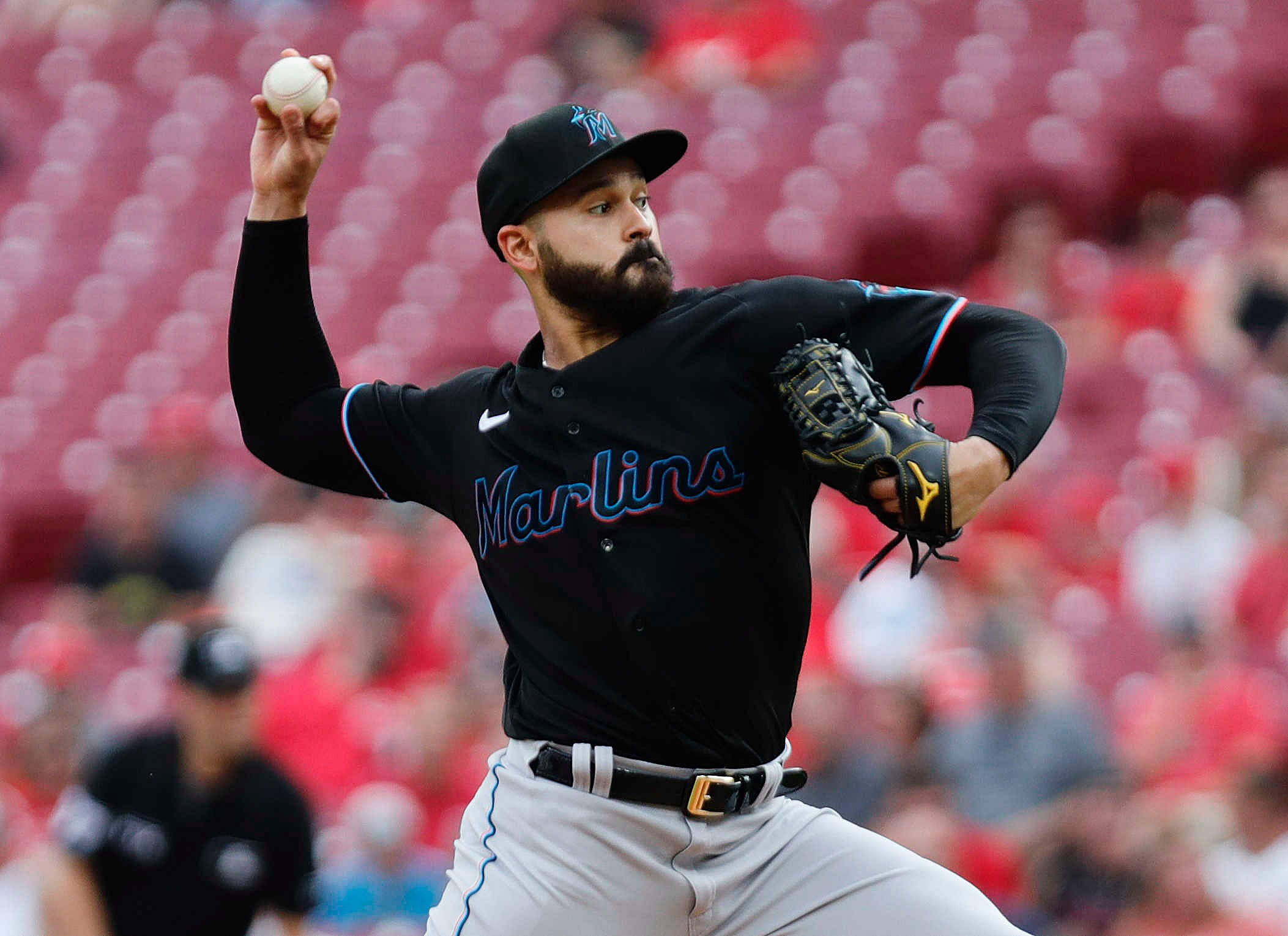 MLB: Miami Marlins at Cincinnati Reds
