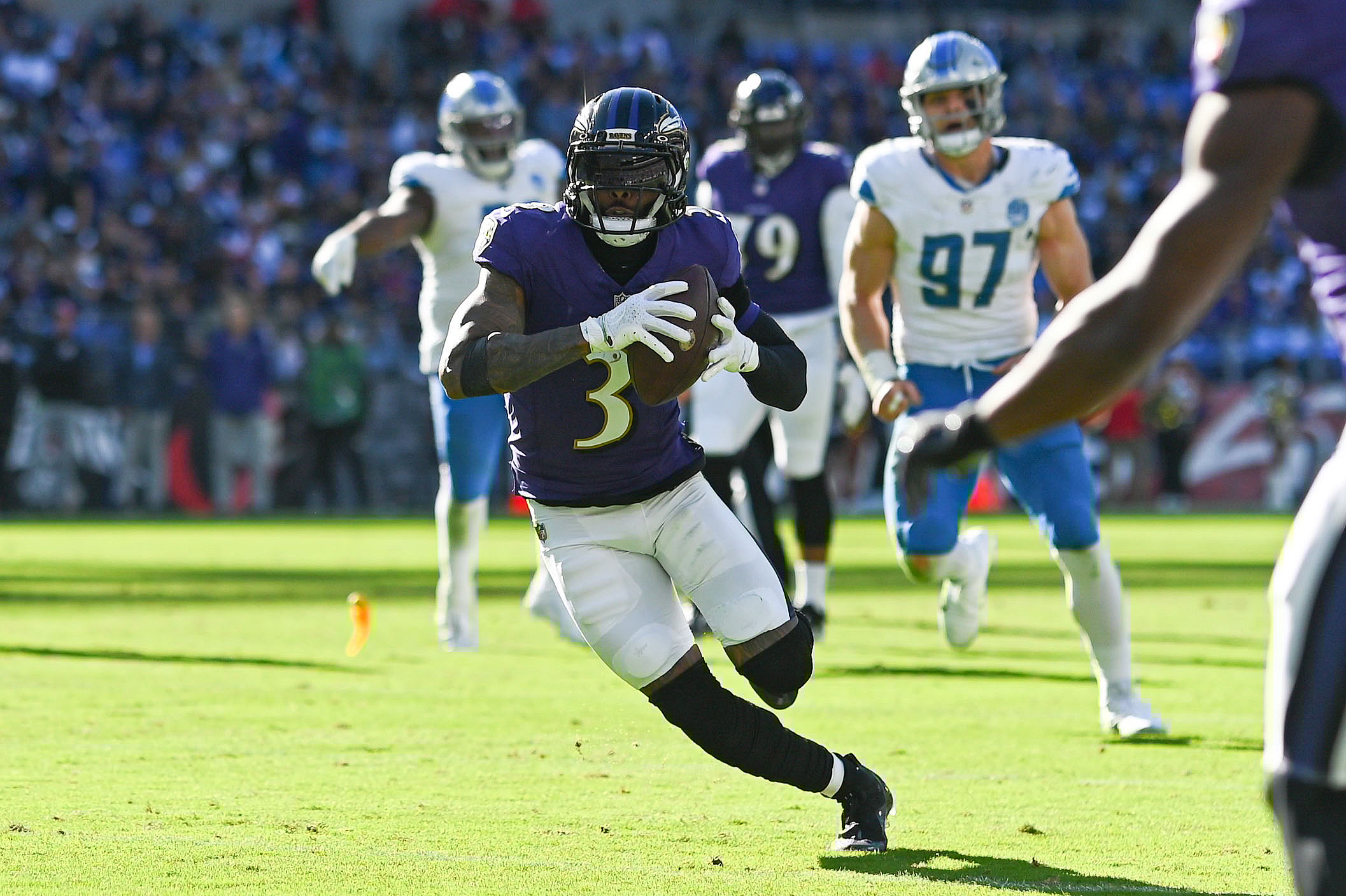 NFL: Detroit Lions at Baltimore Ravens