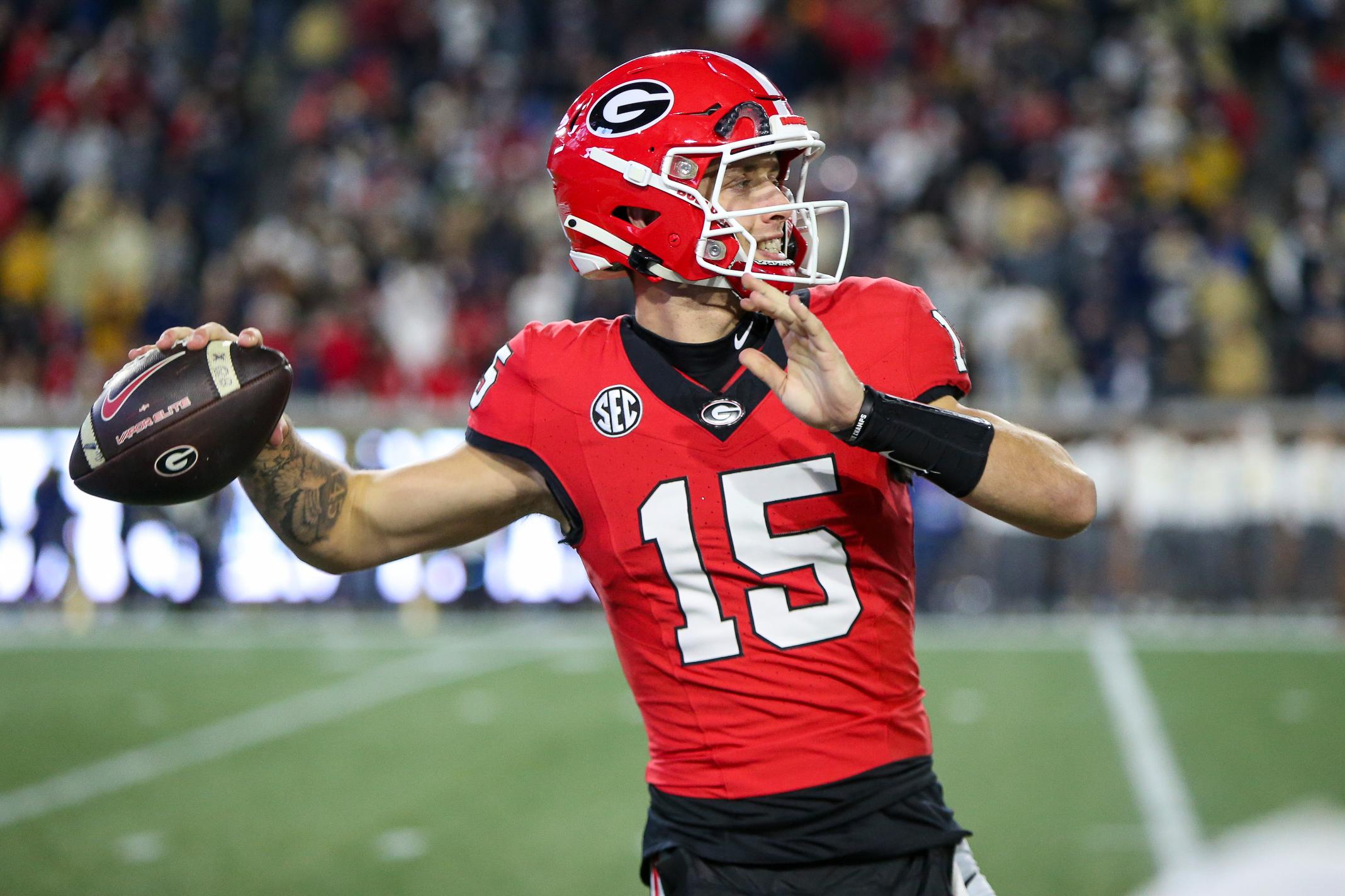 NCAA Football: Georgia at Georgia Tech