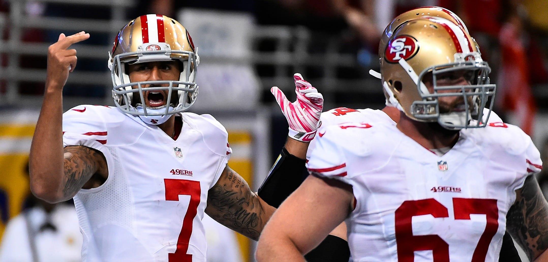 USA Today: Kaepernick will have to continue his exceptional road play come Sunday night.