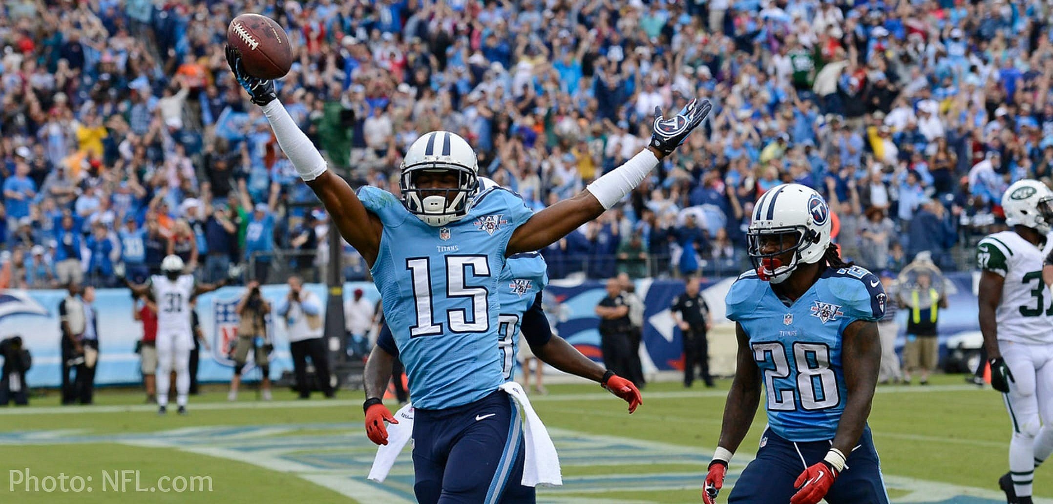 Justin Hunter Titans 2014