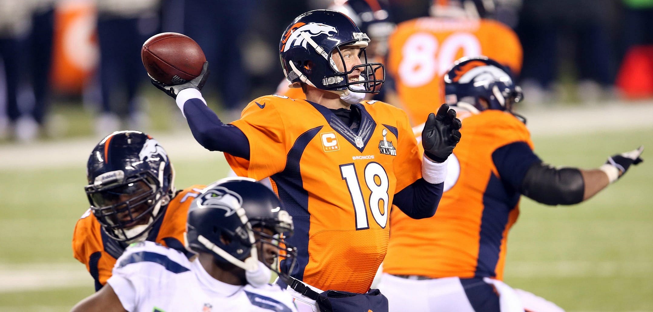 Courtesy of USA Today: Manning looks to rebound in his first meaningful game since the Super Bowl. 