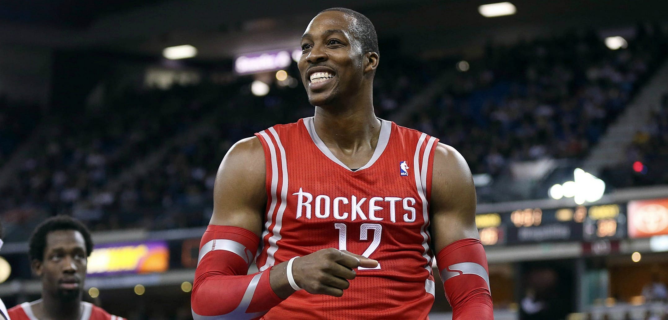 Courtesy of USA Today Images: Dwight Howard will play an important role in Houston's playoff run. 