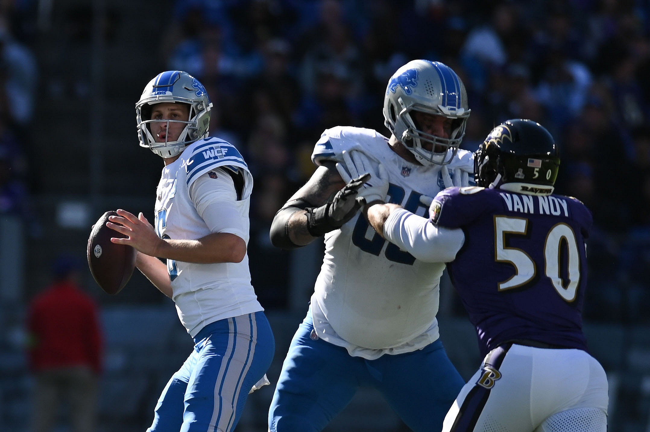 NFL: Detroit Lions at Baltimore Ravens