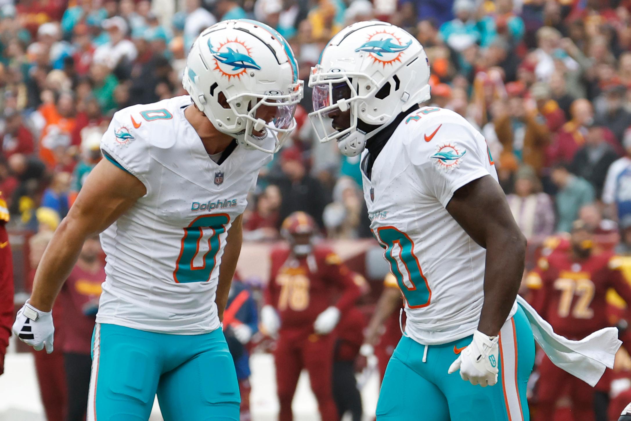 nfl week 13 winners and loser: tyreek hill, miami dolphins