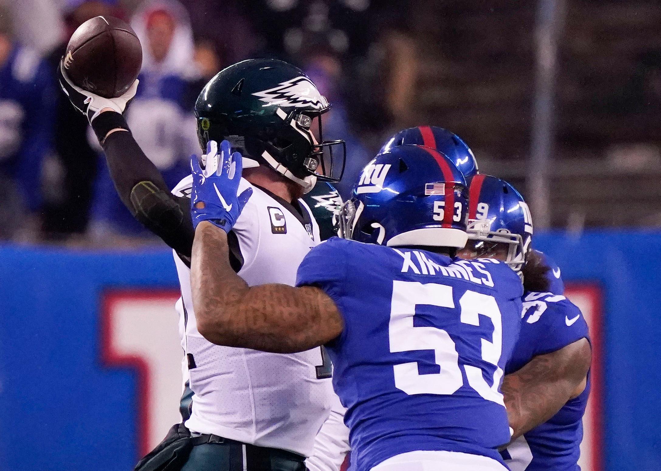 NFL: Philadelphia Eagles at New York Giants