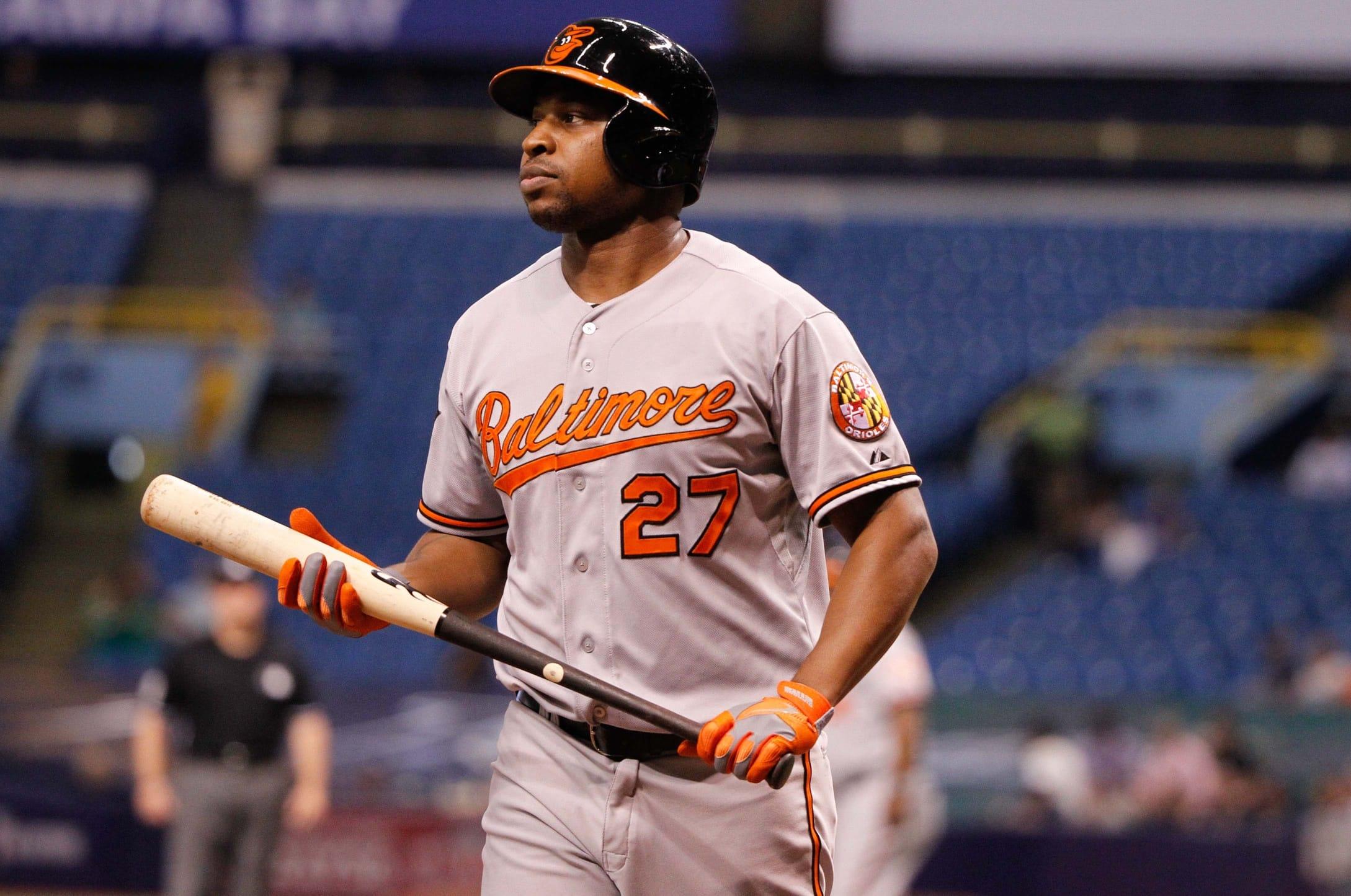 Don't let your kids learn fundamentals from Delmon Young. Photo: Kim Klement-USA TODAY Sports