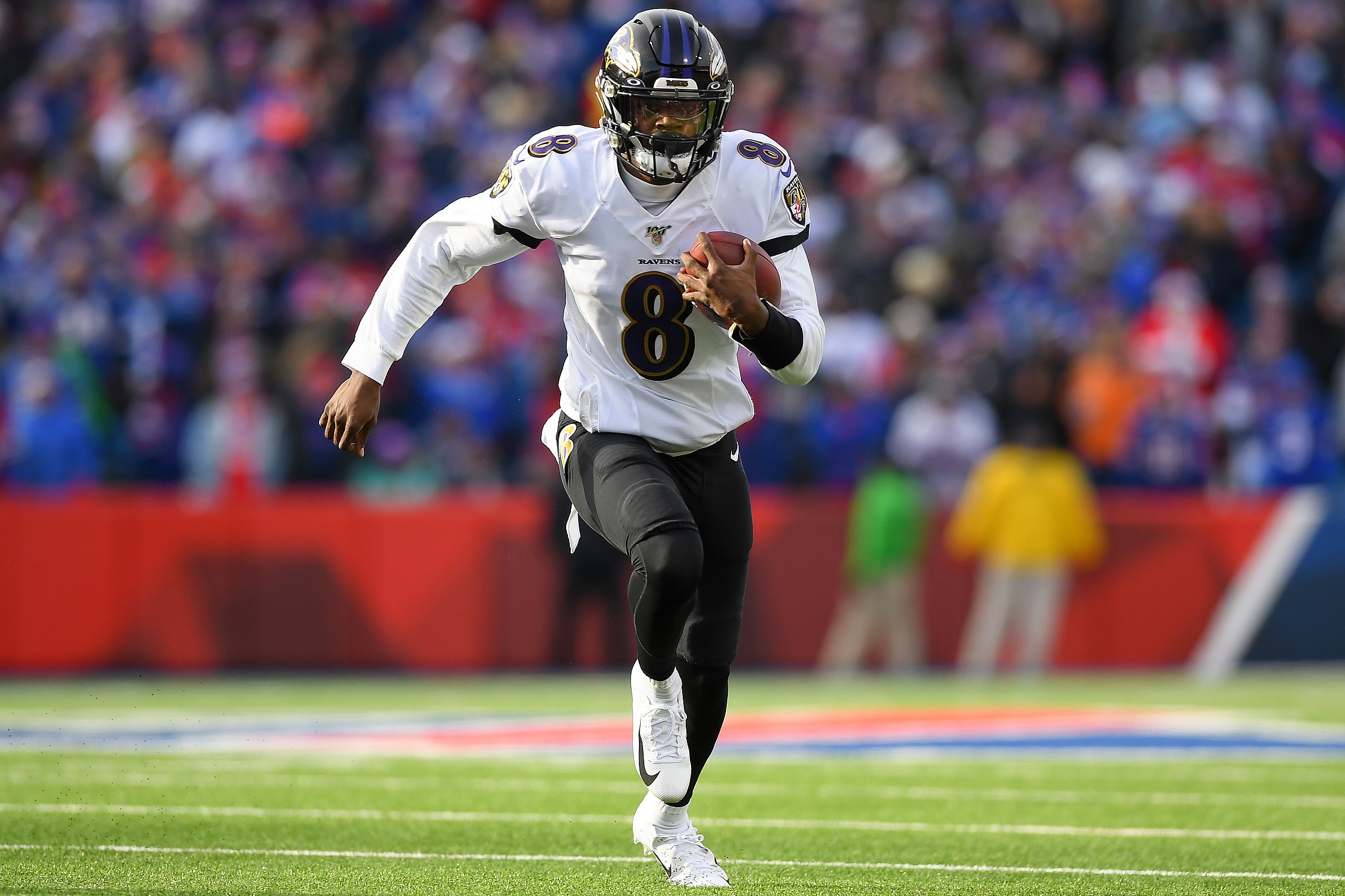 Baltimore Ravens quarterback Lamar Jackson
