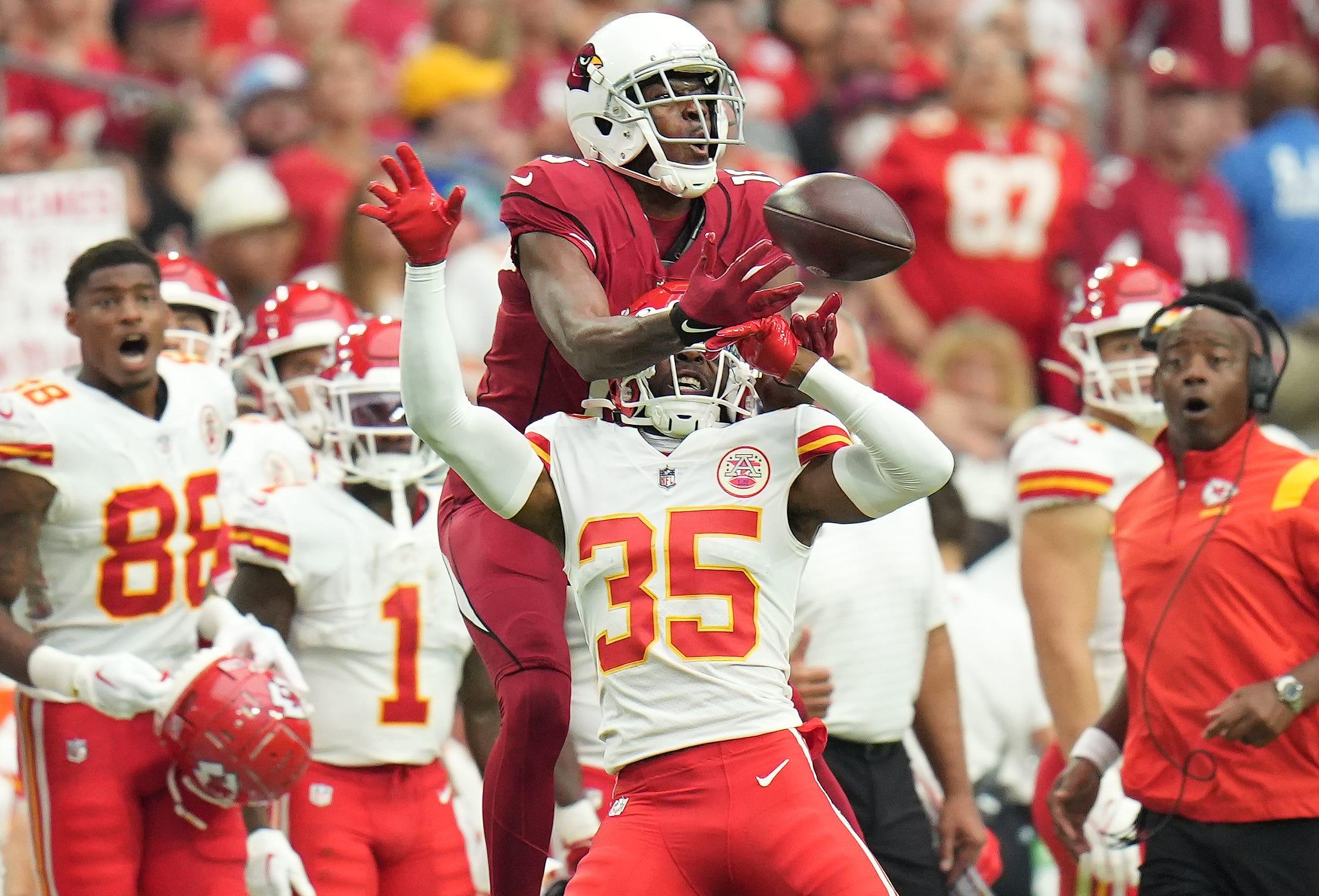 los angeles chargrs at kansas city chiefs: jaylen watson