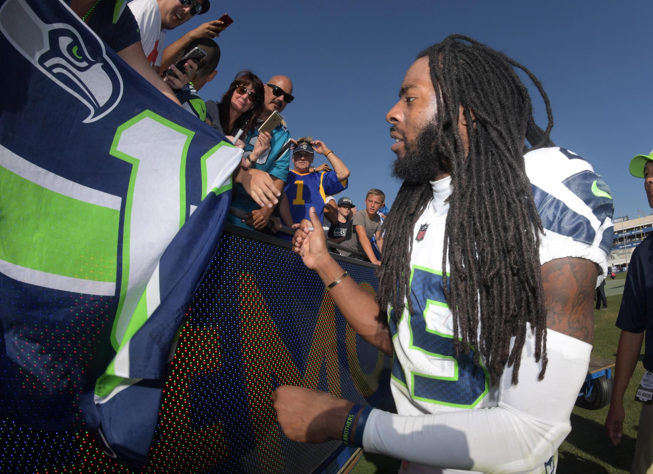 Richard Sherman can still play, and knows the Seahawks' defense cold