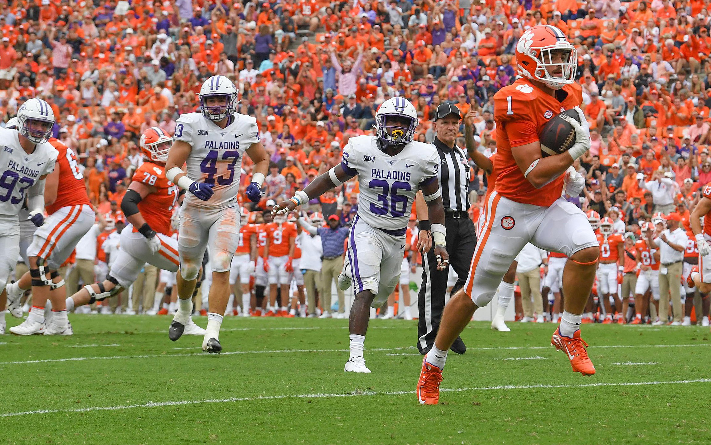 NCAA Football: Furman at Clemson