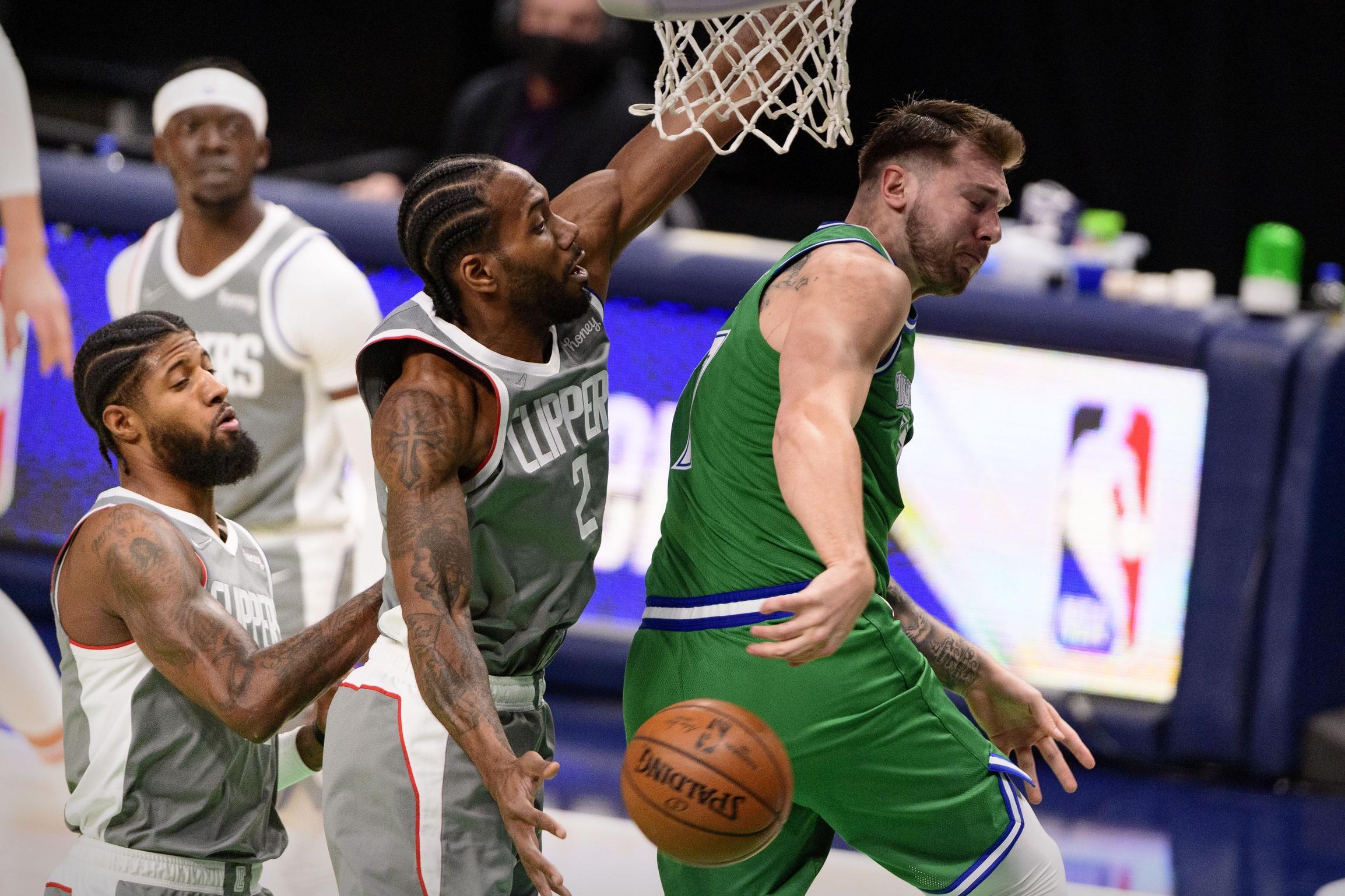 2021 NBA Playoffs: Clippers vs  Dallas Mavericks