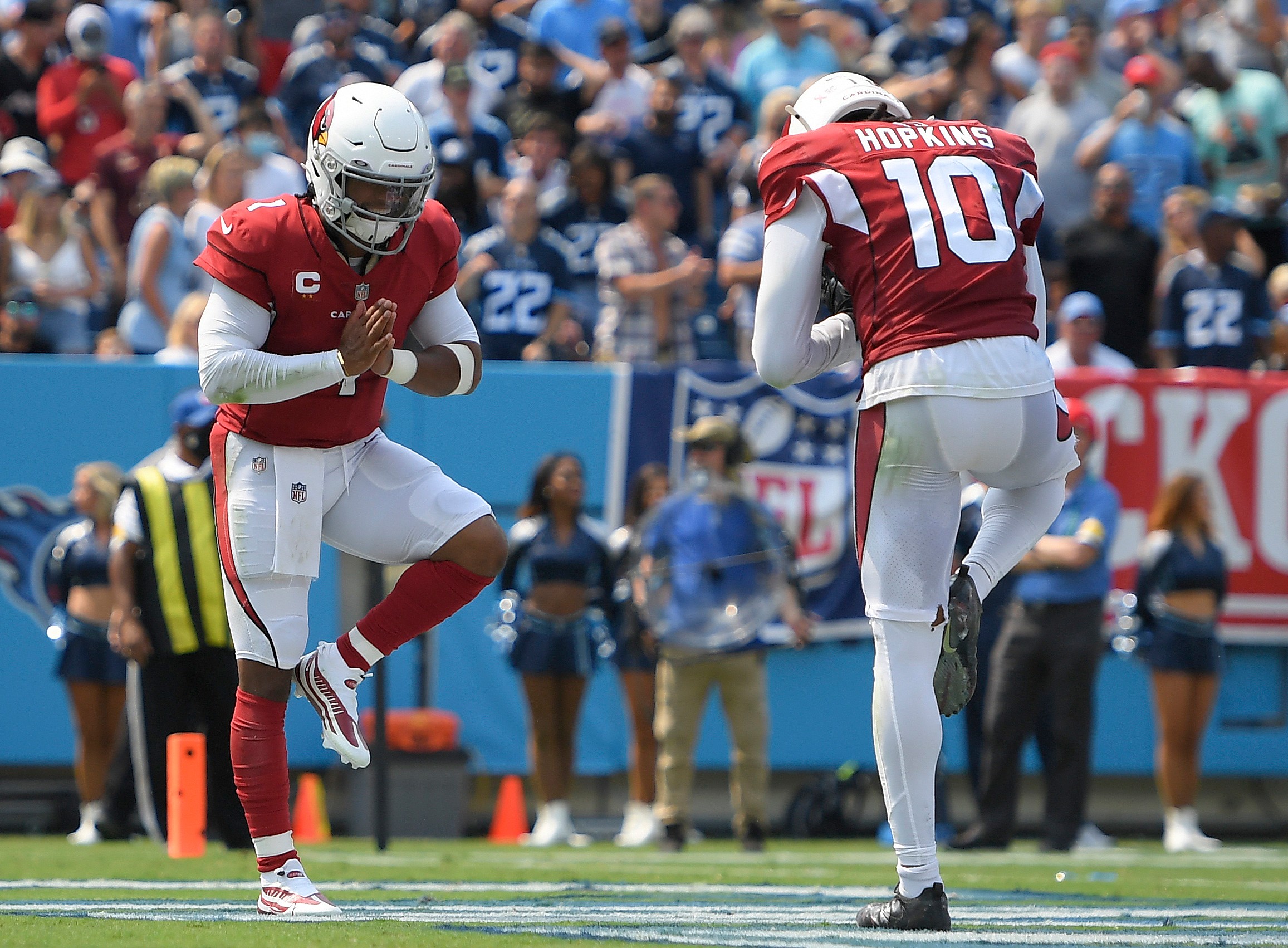 nfl week 1: arizona cardinals, tennessee titans