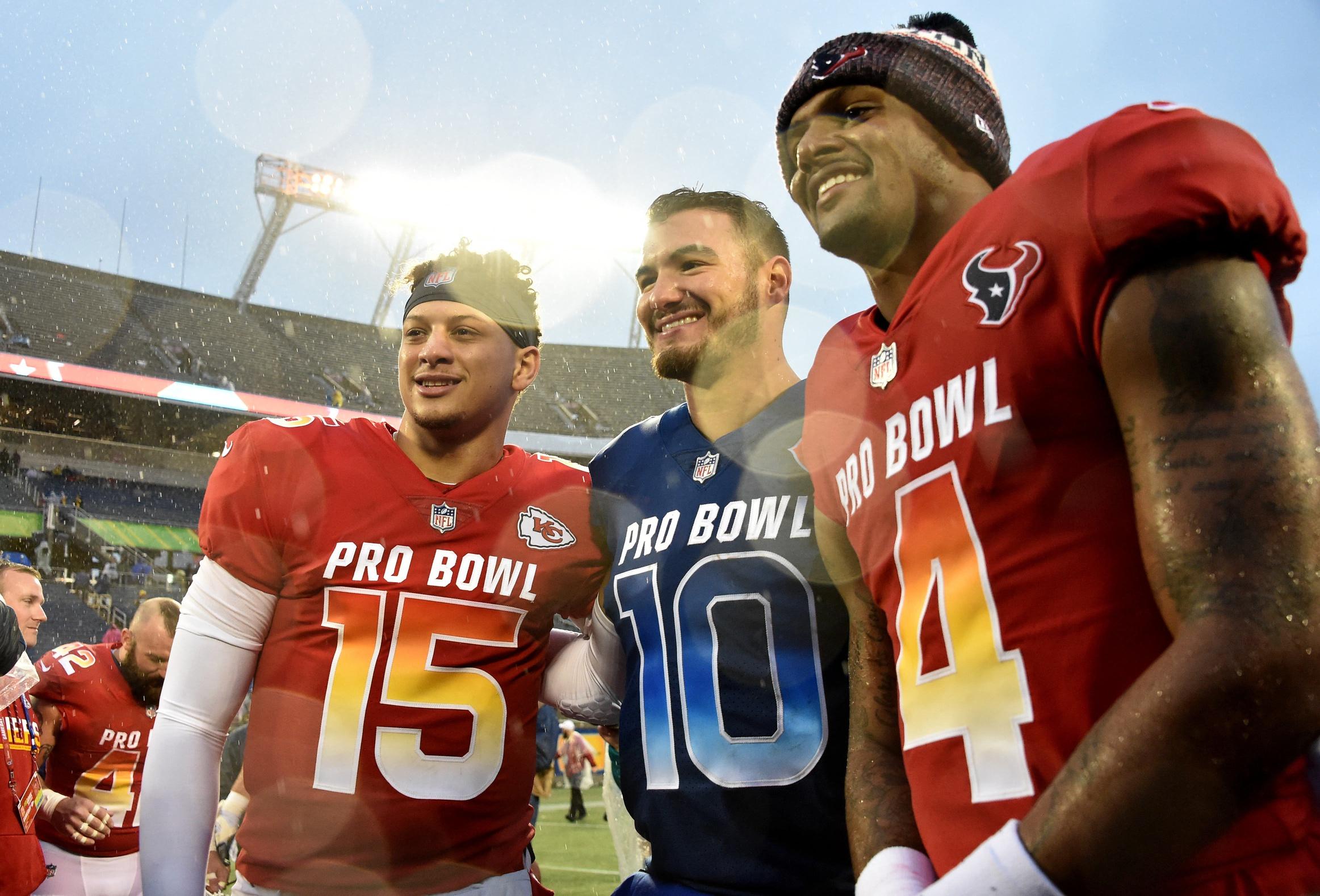 Bears news: Trubisky with Mahomes and Watson
