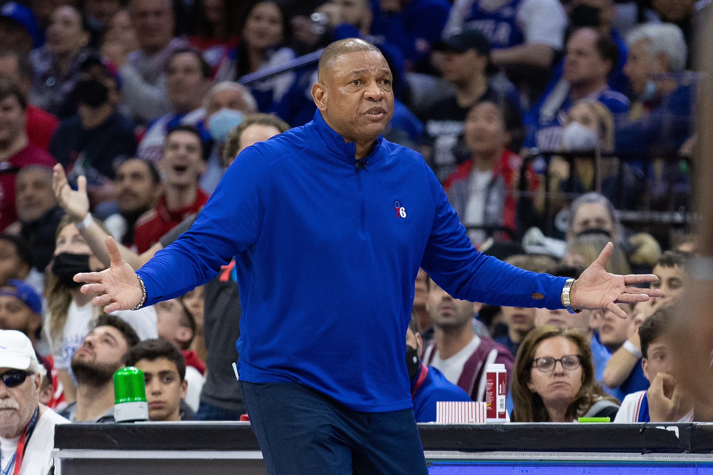 NBA: Playoffs-Toronto Raptors at Philadelphia 76ers