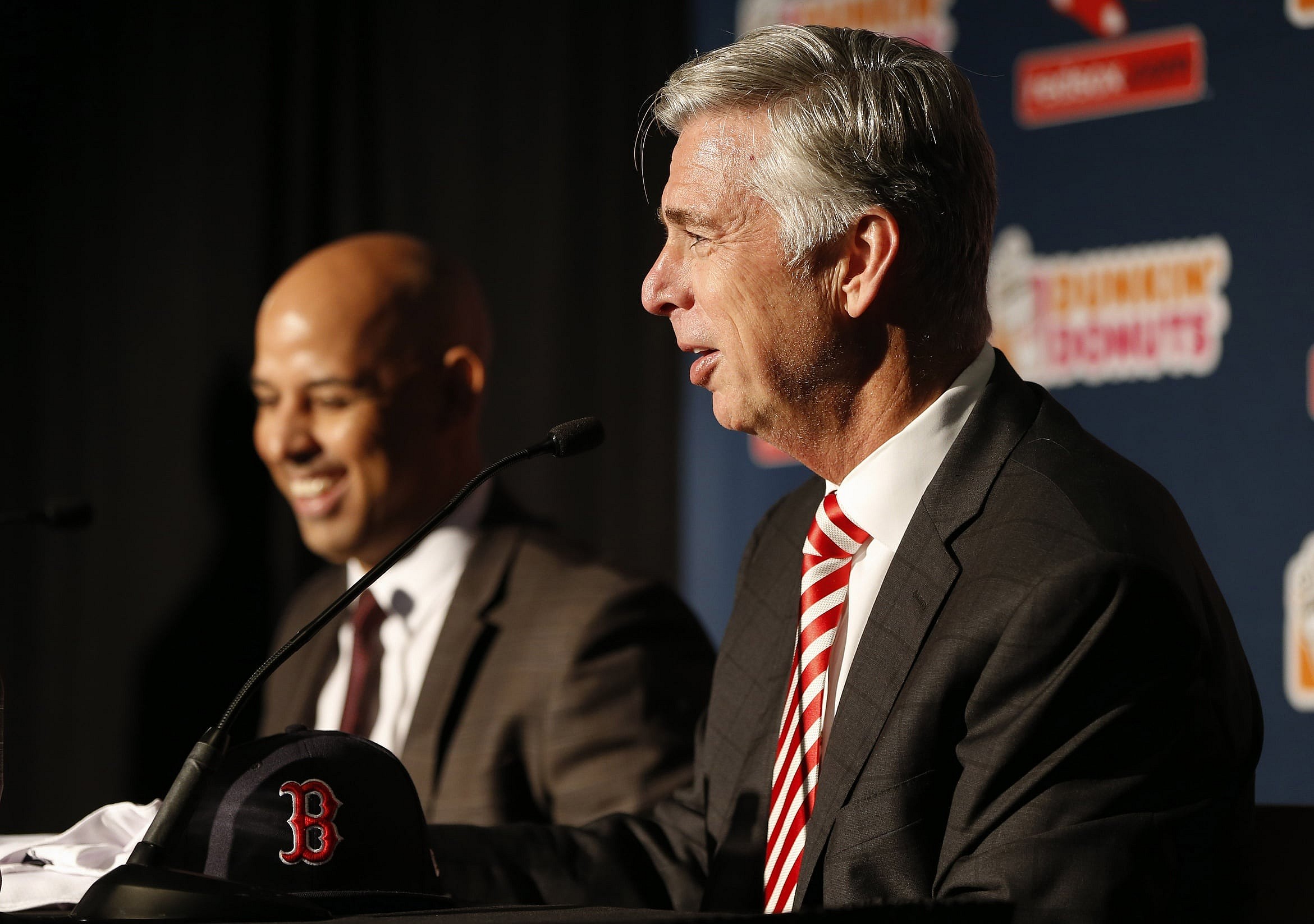 Dave Dombrowski and Alex Cora