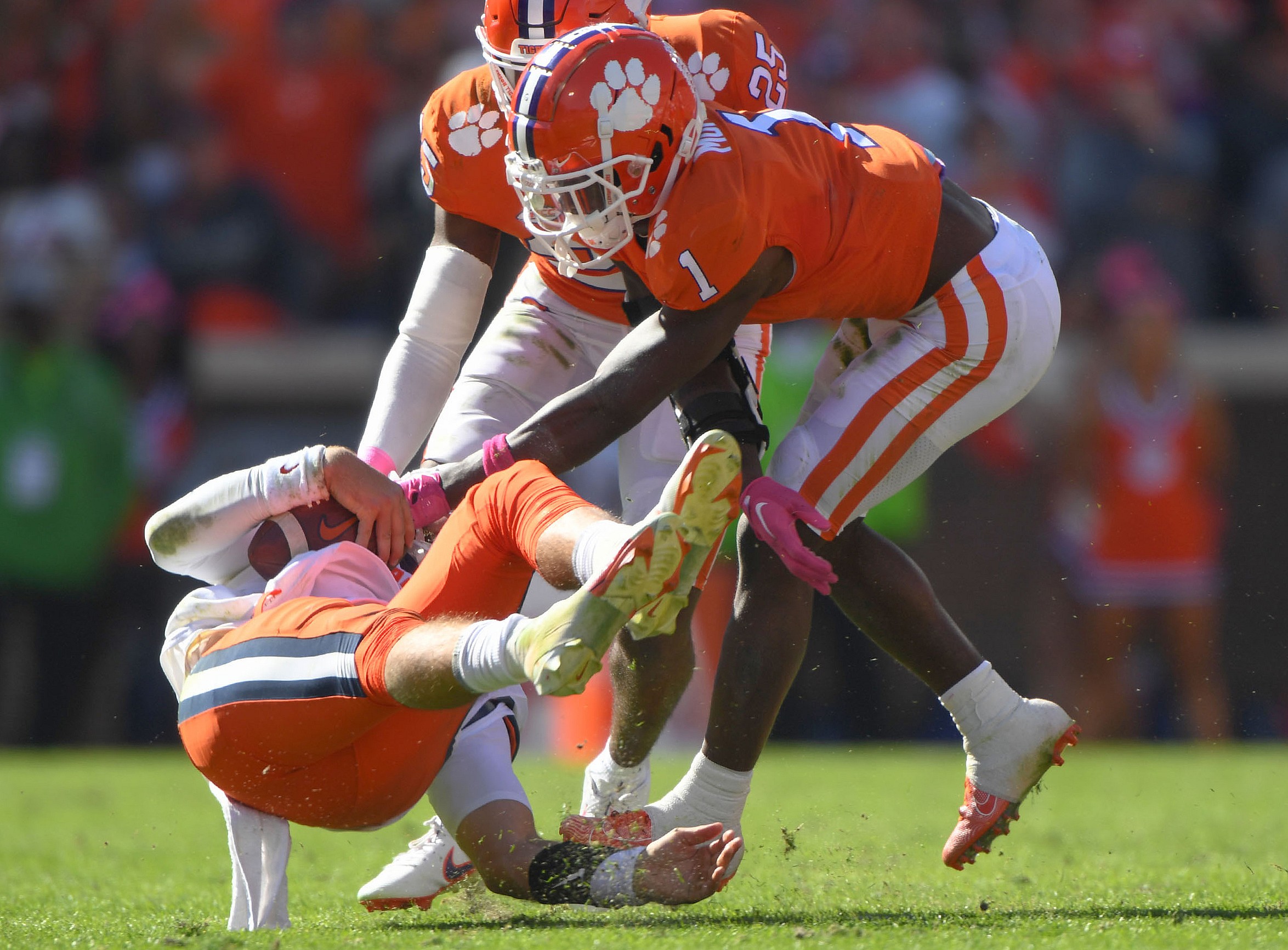 NCAA Football: Syracuse at Clemson