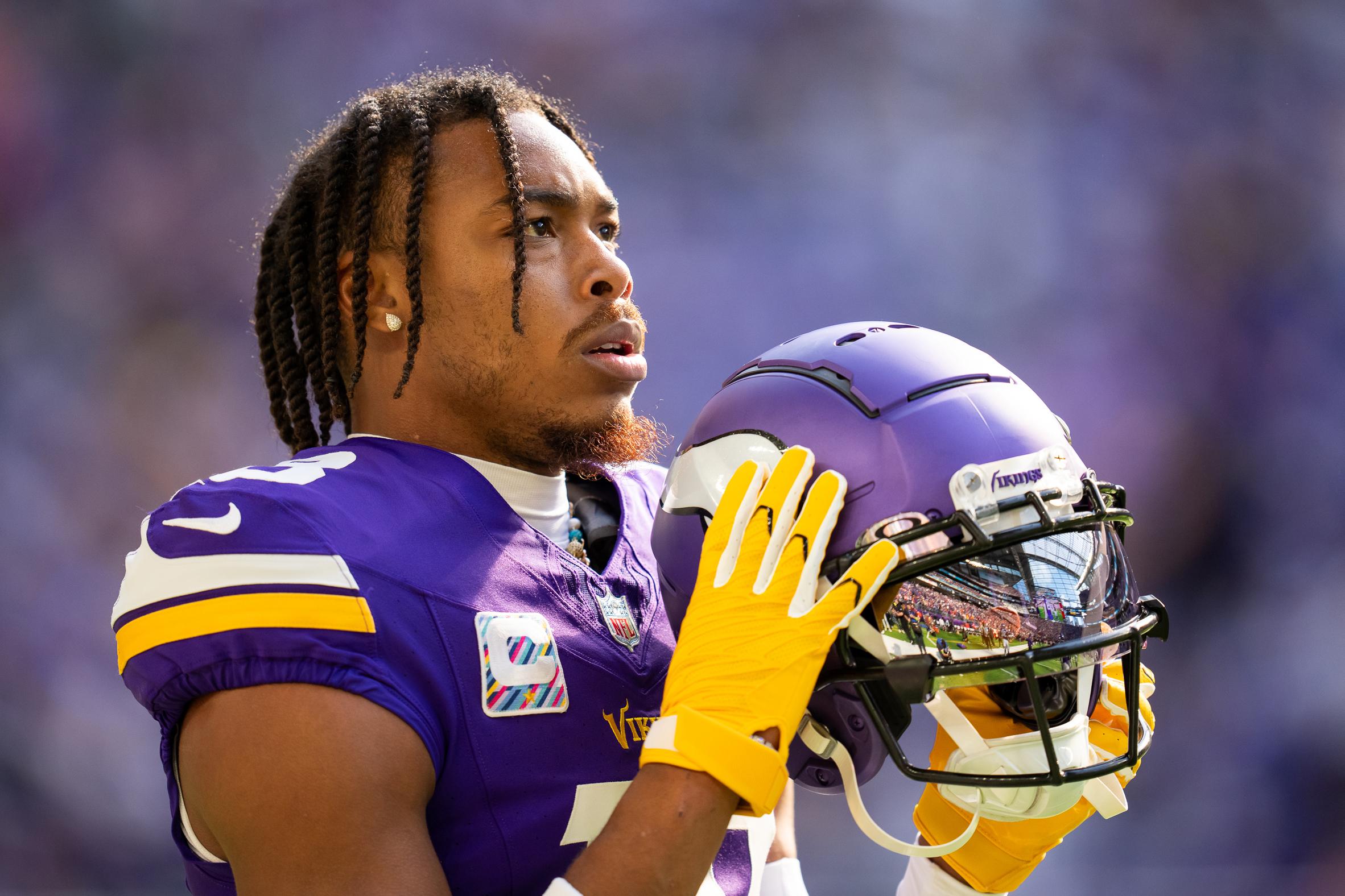 nfl injury report: justin jefferson