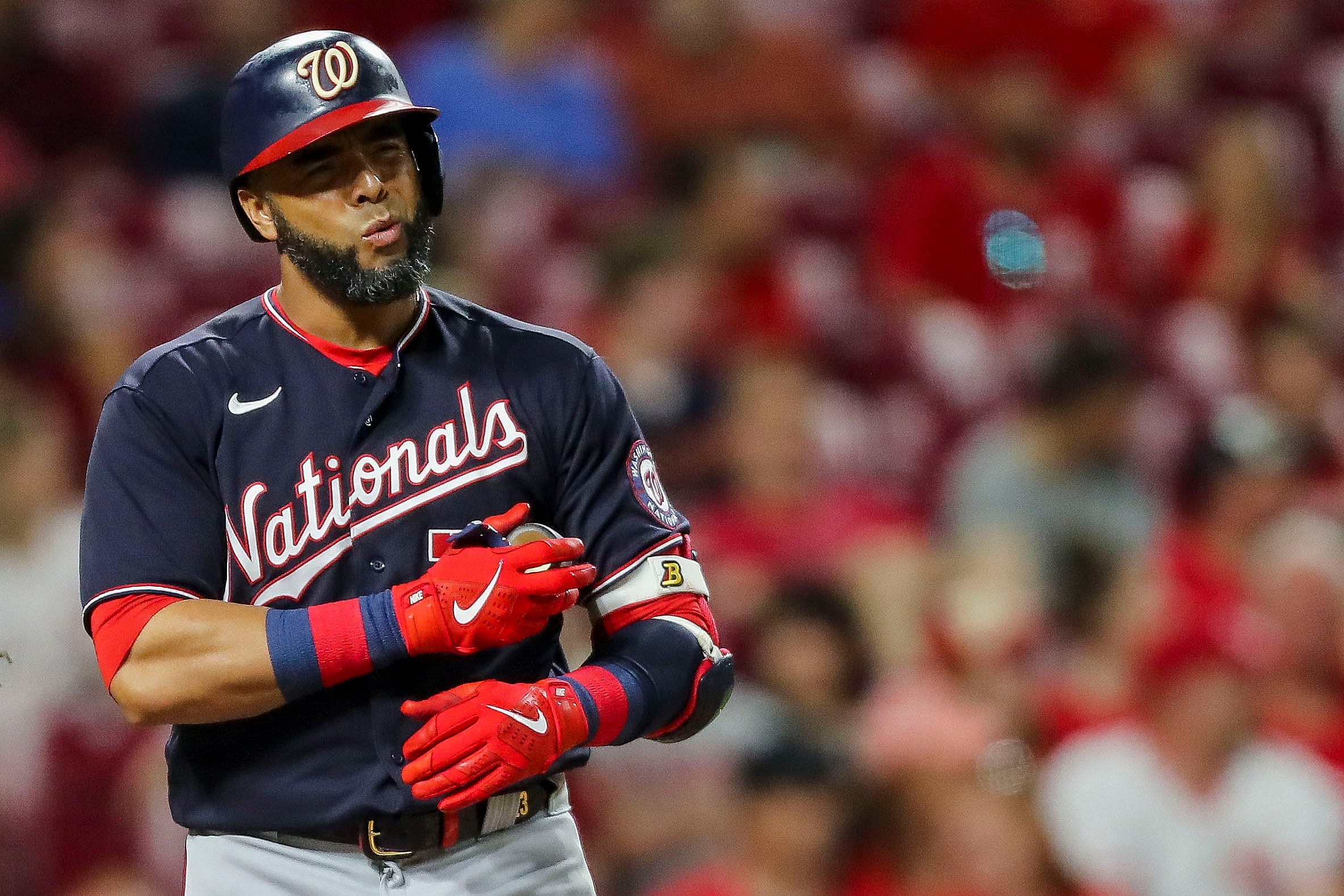 MLB: Washington Nationals at Cincinnati Reds