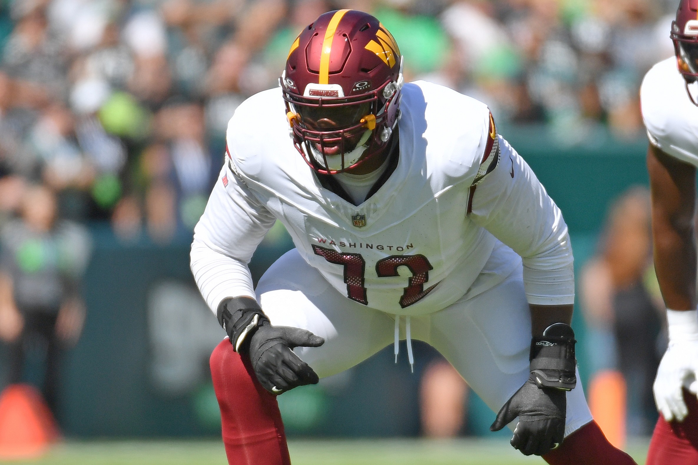 washington commanders release charles leno