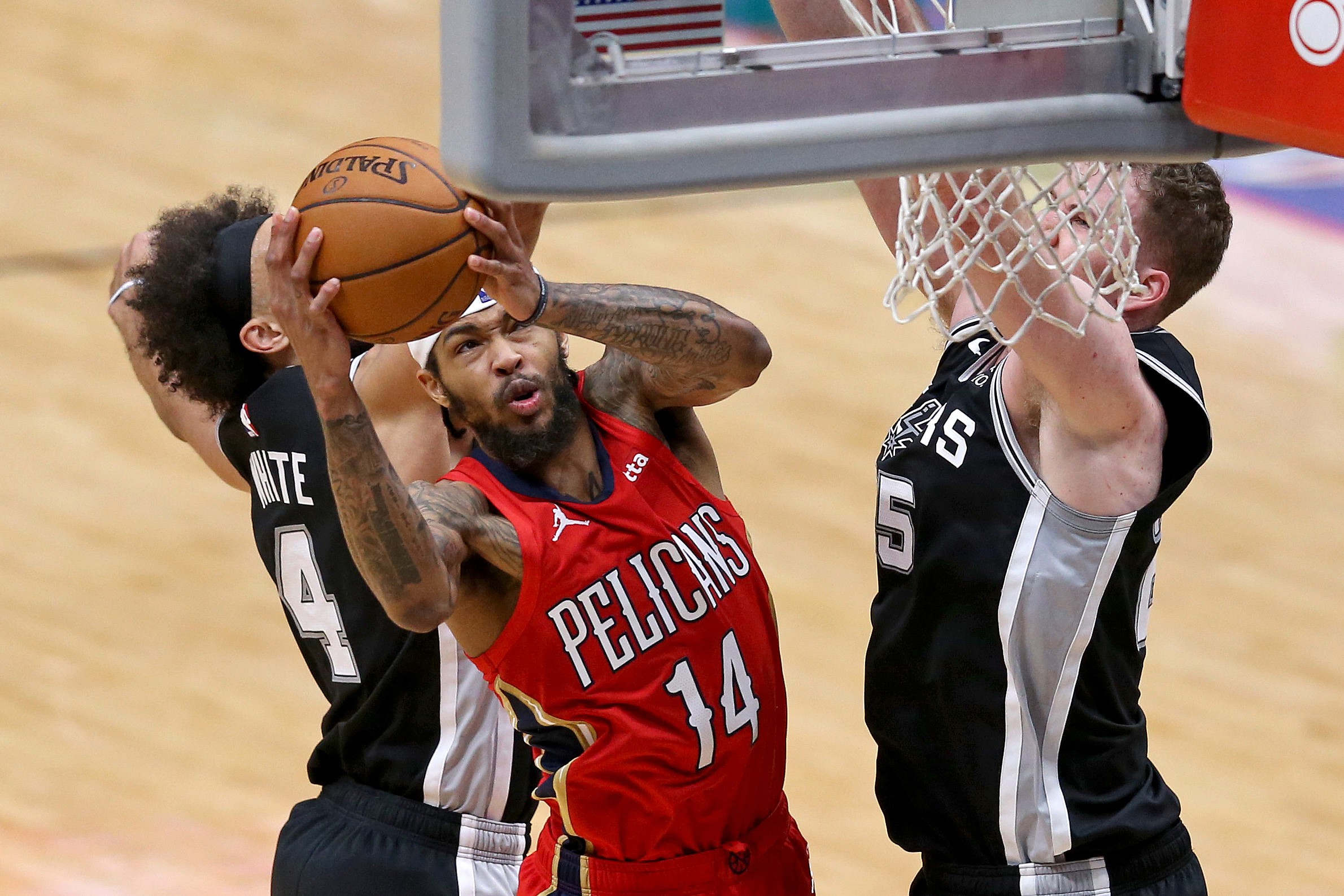 san antonio spurs trade for brandon ingram