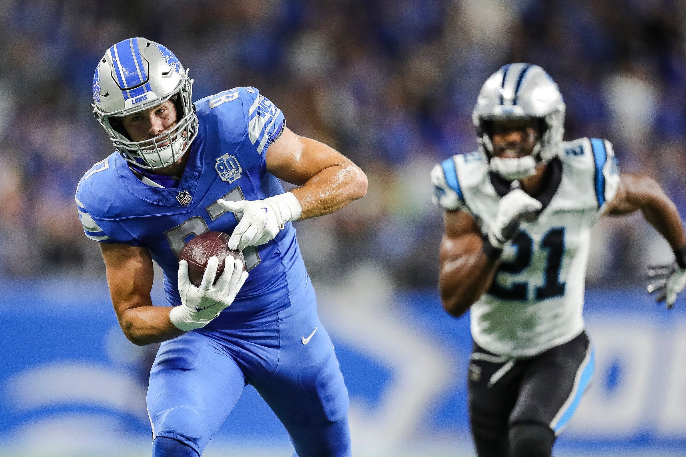 nfl injury report: sam laporta