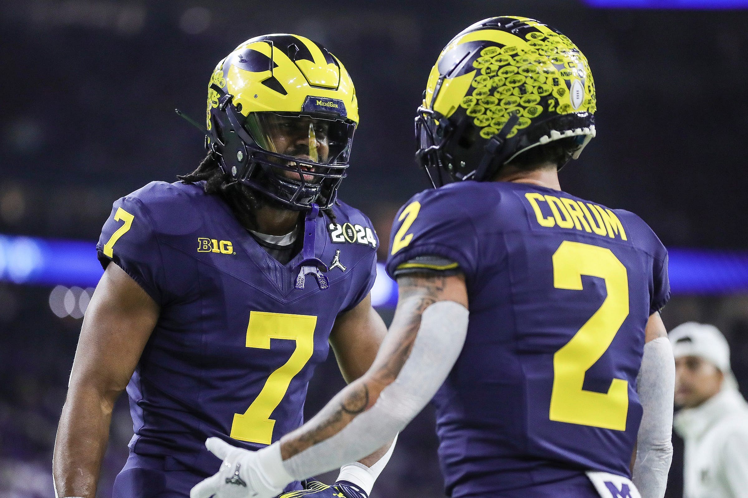 donovan edwards blake corum