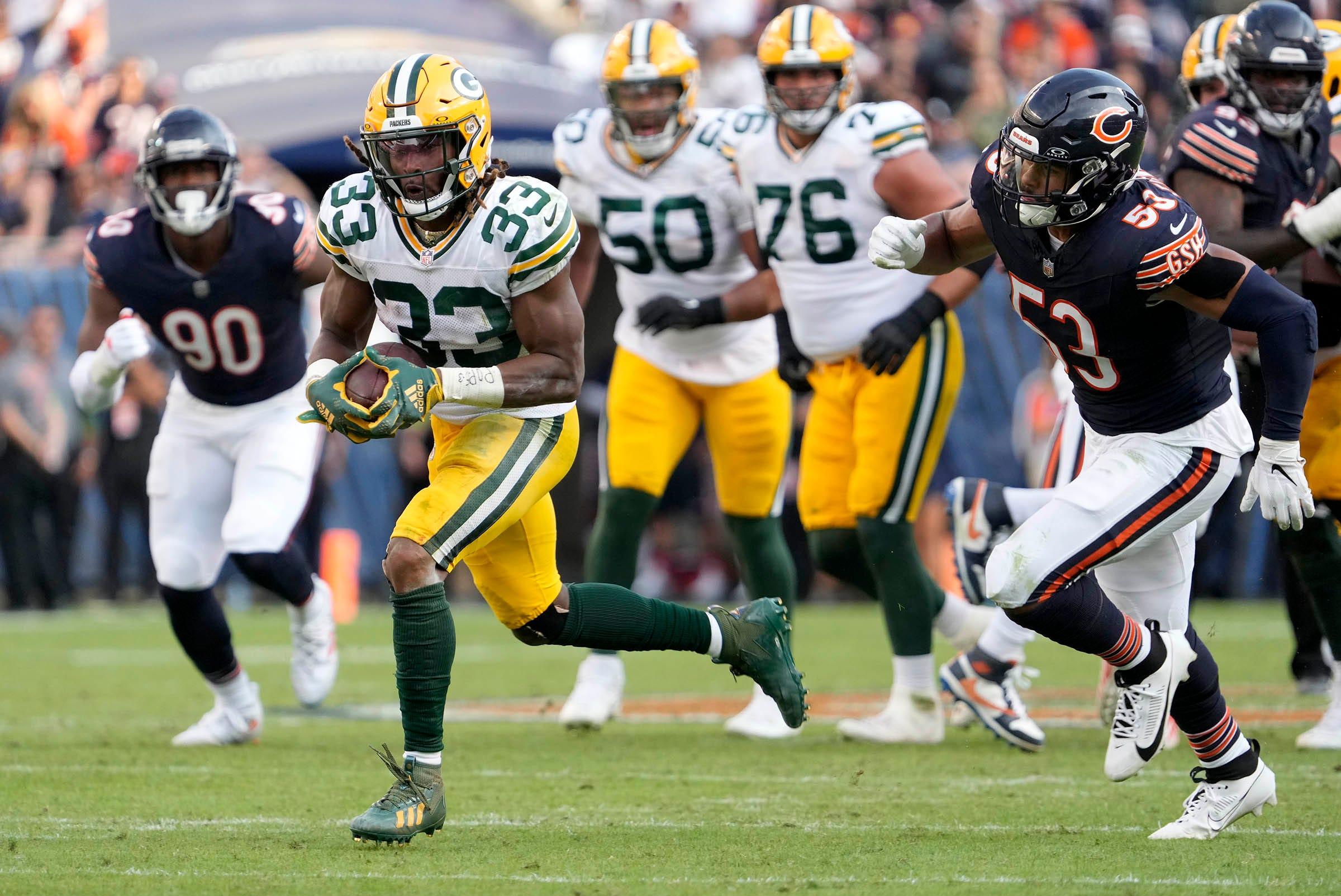 nfl injury report: aaron jones
