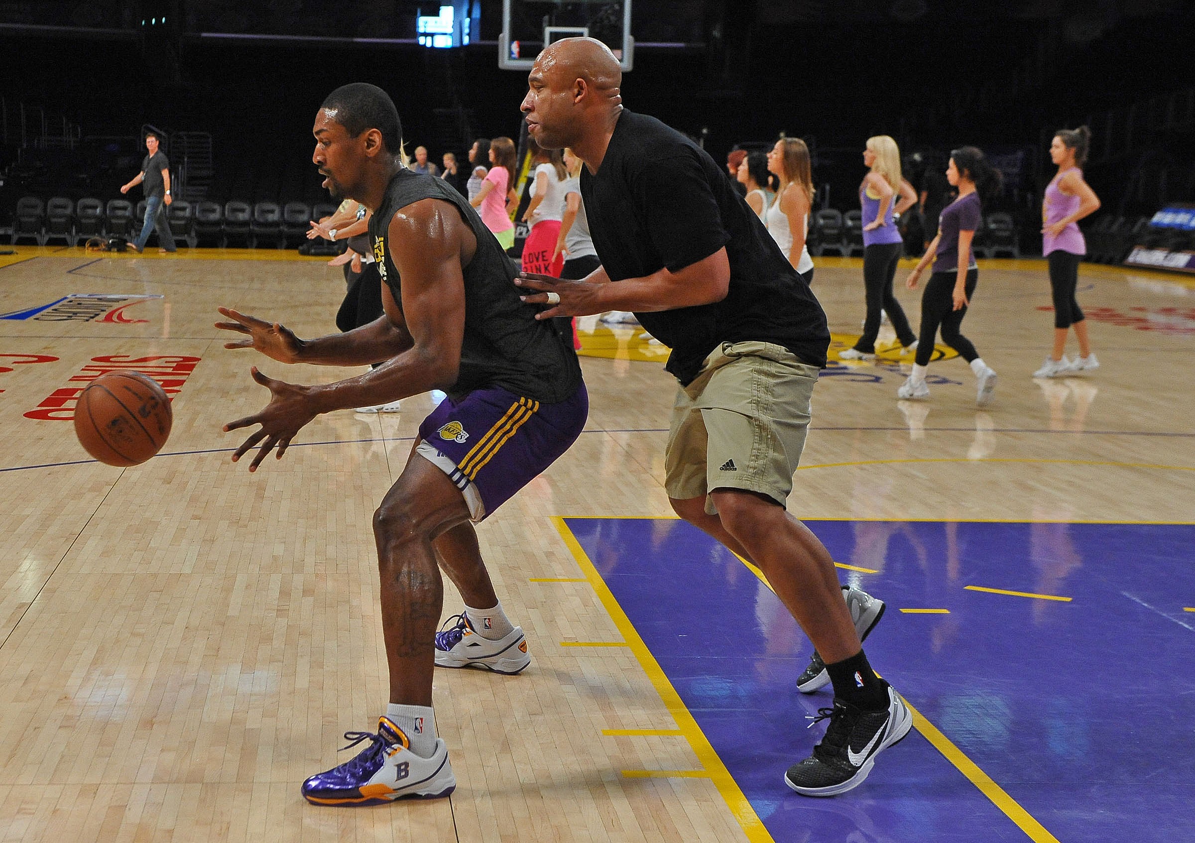 NBA: Playoffs-Denver Nuggets at Los Angeles Lakers