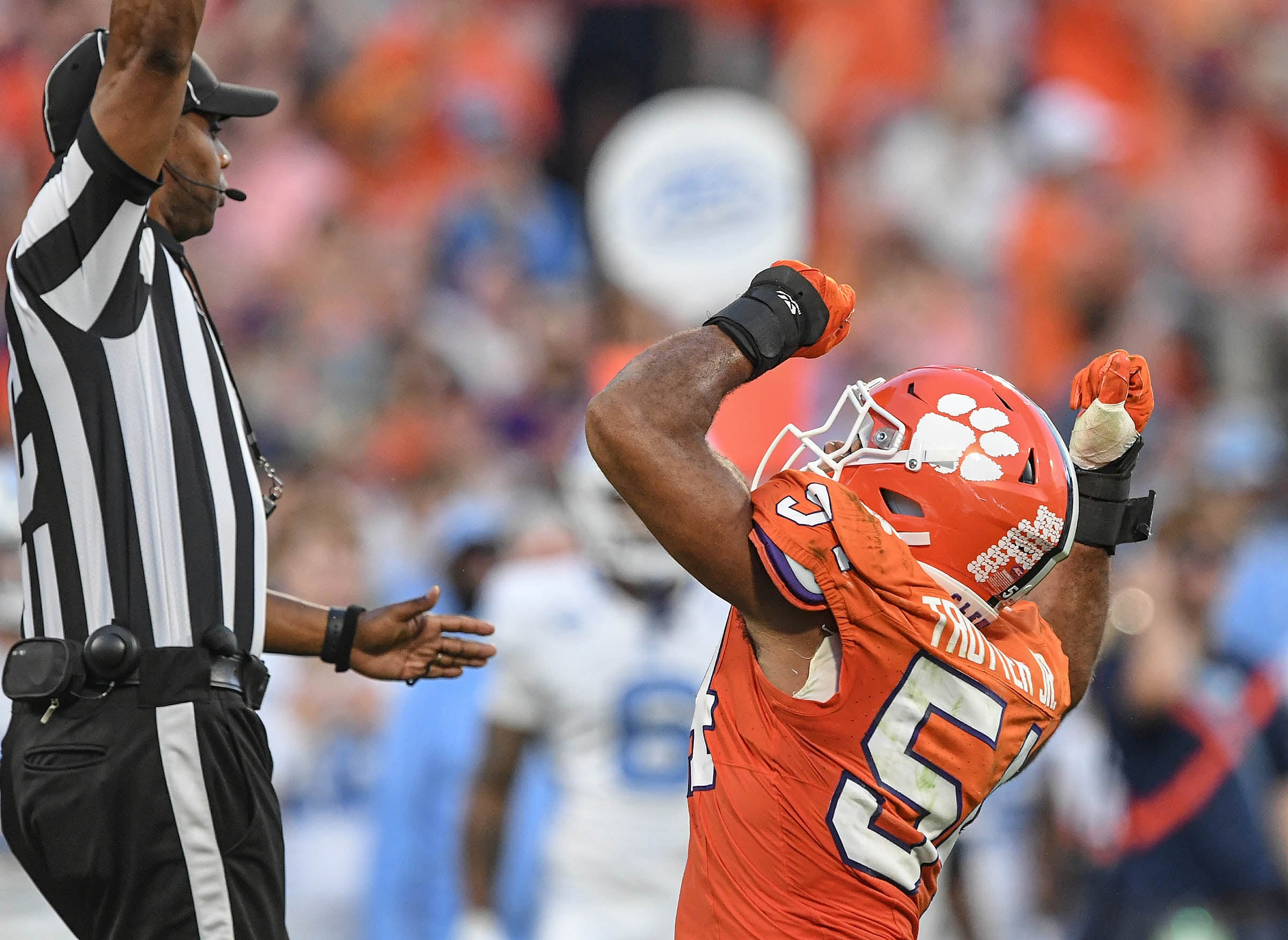 NCAA Football: North Carolina at Clemson