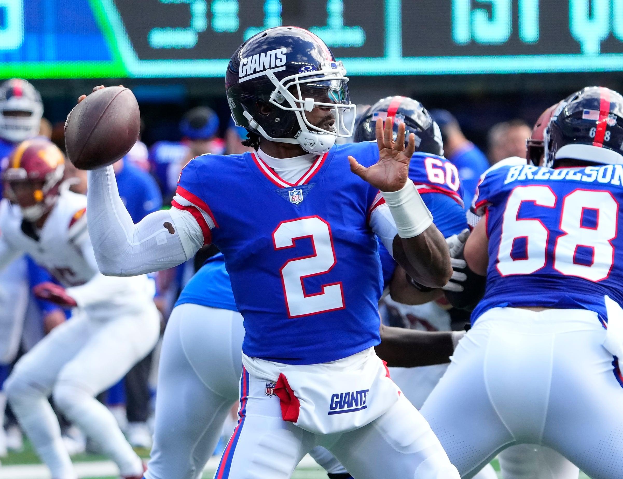 NFL: Washington Commanders at New York Giants