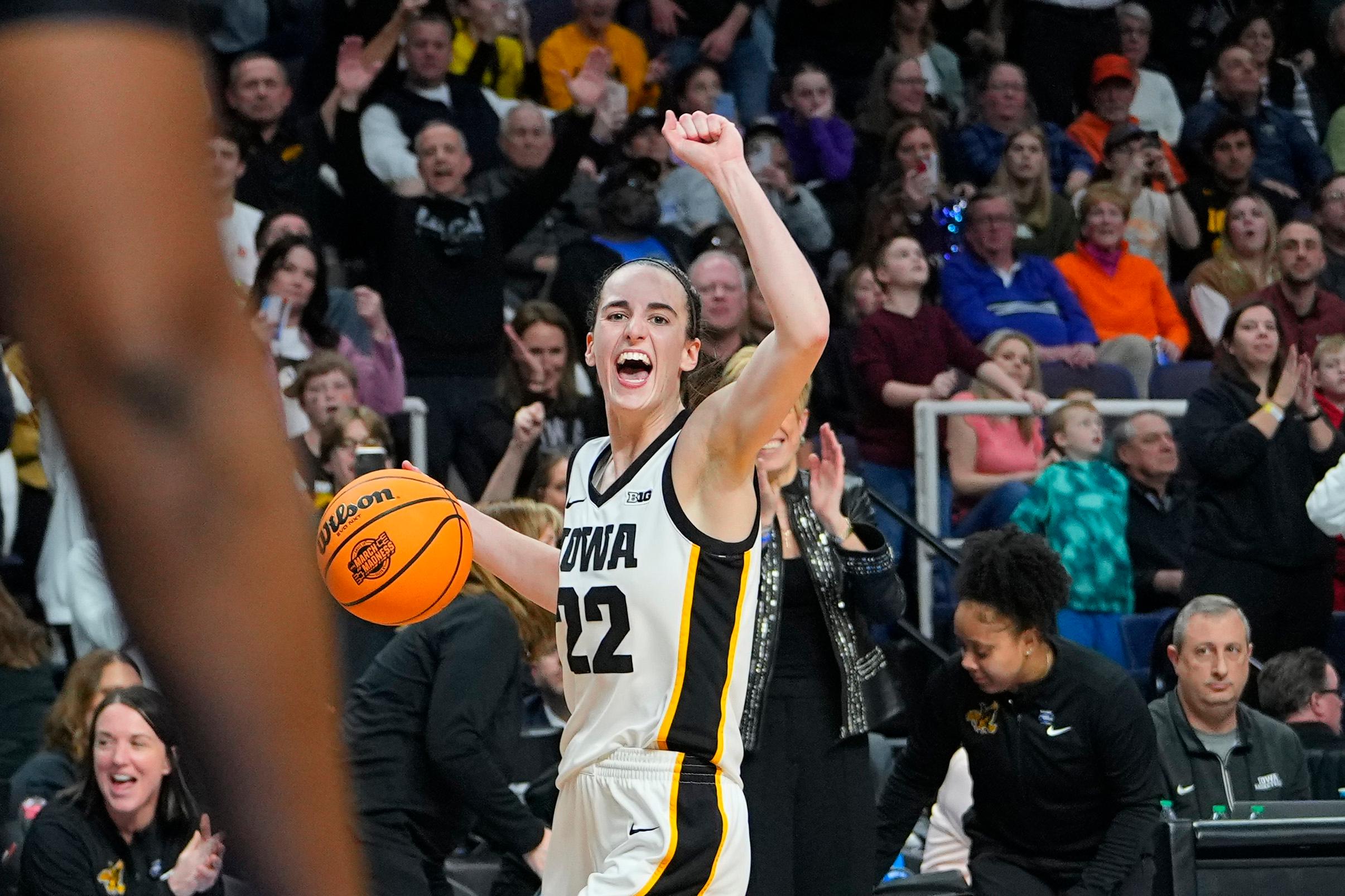 NCAA Womens Basketball: NCAA Tournament Albany Regional-LSU vs Iowa