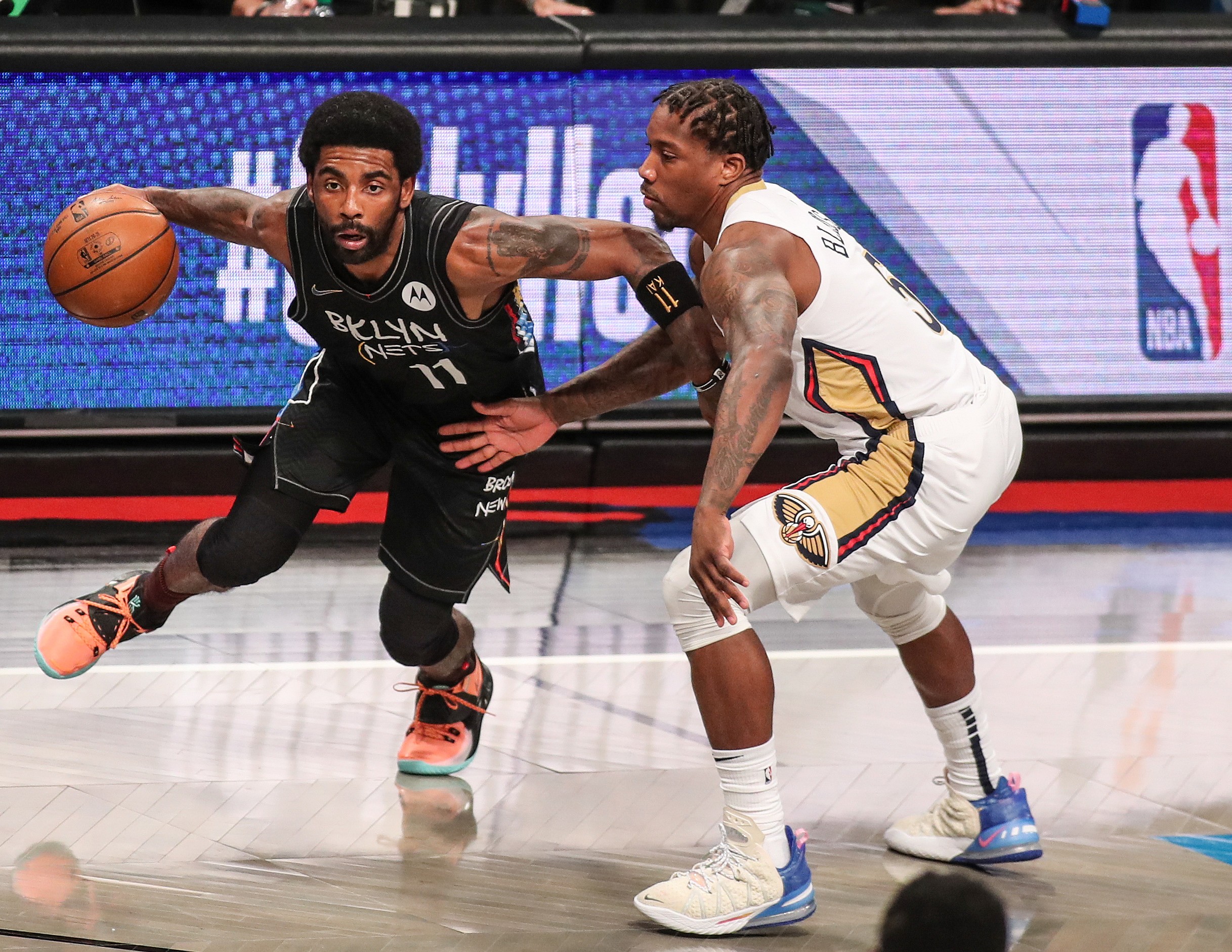 NBA: New Orleans Pelicans at Brooklyn Nets