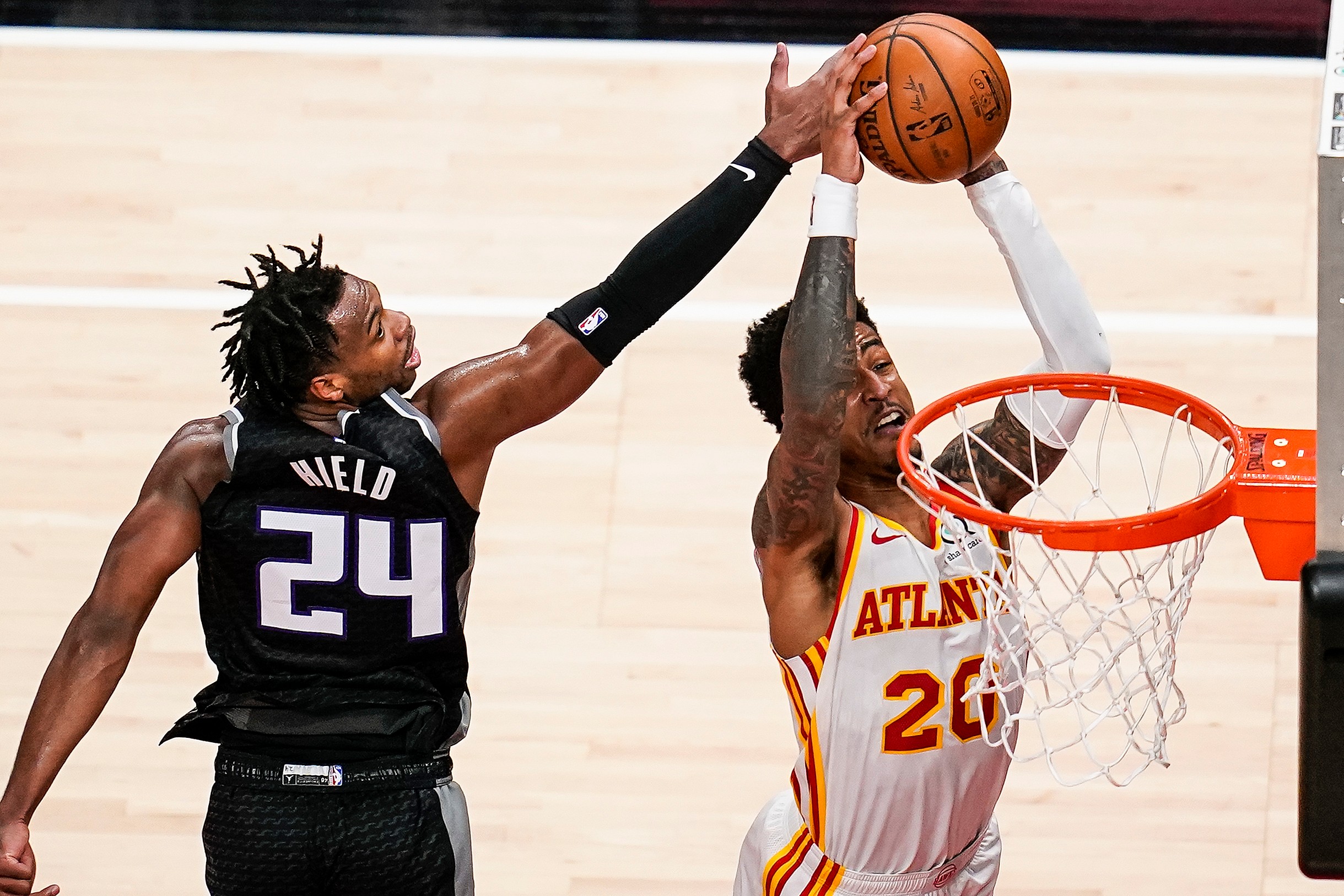 NBA: Sacramento Kings at Atlanta Hawks