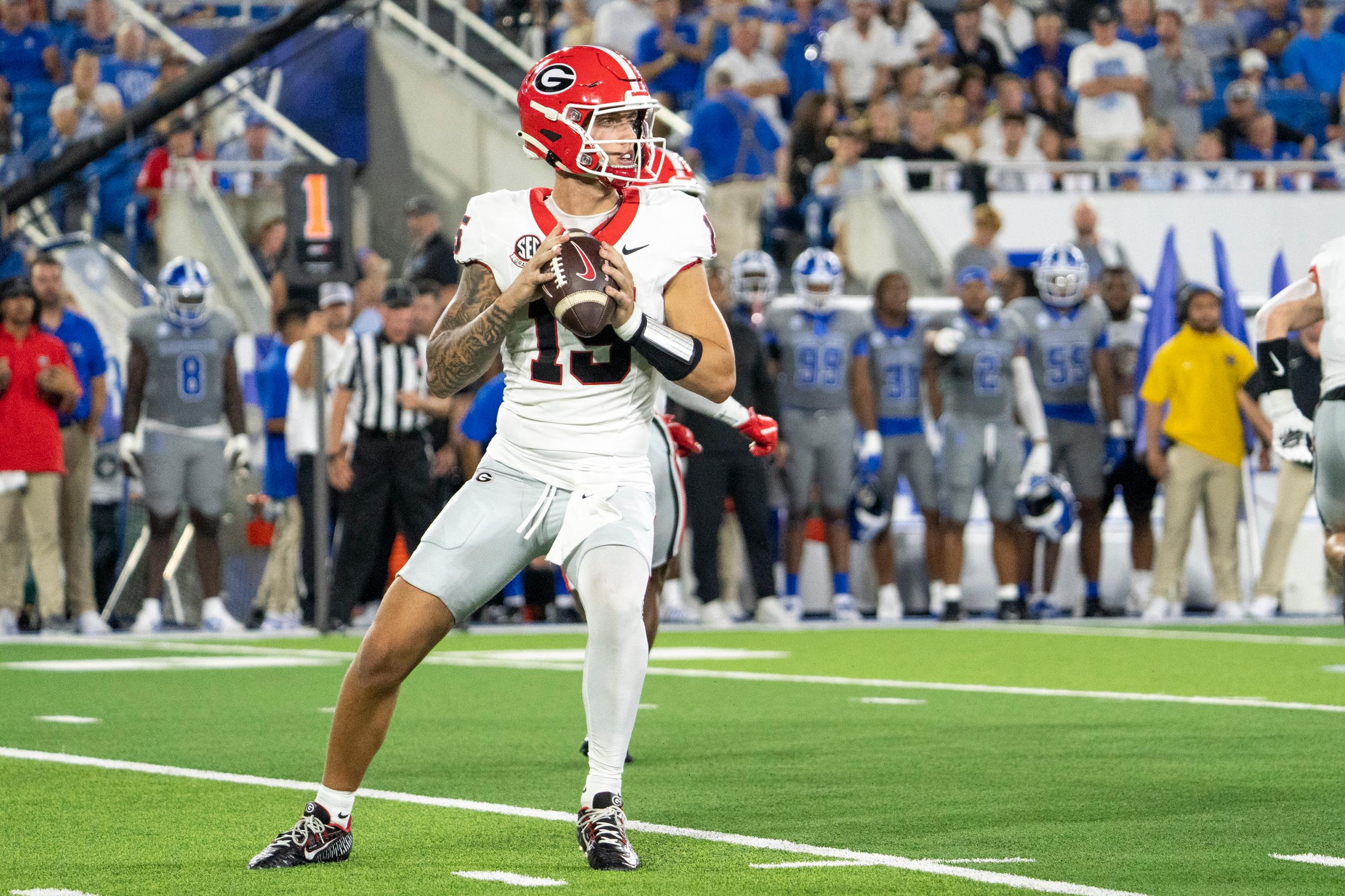 NCAA Football: Georgia at Kentucky