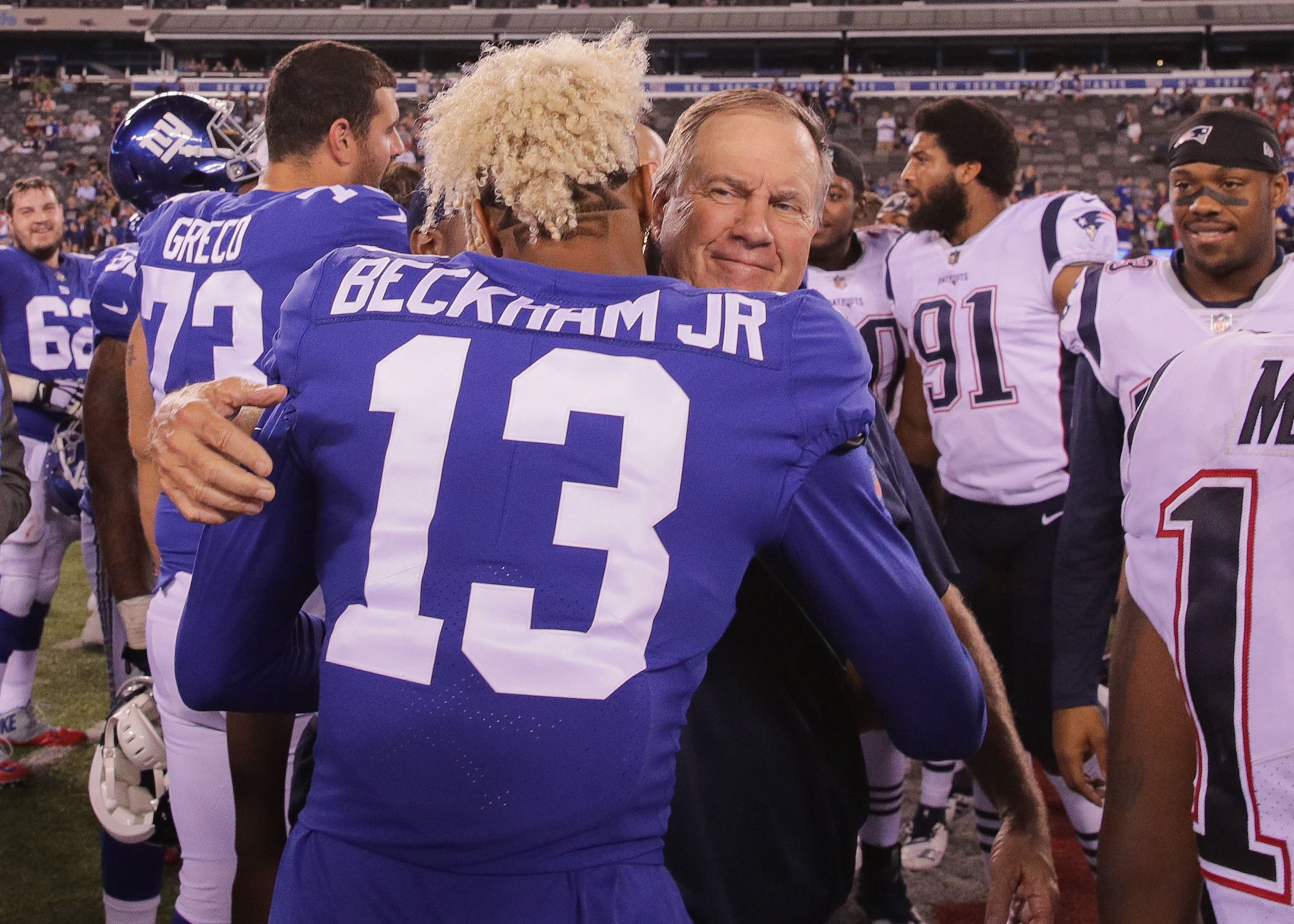 odell beckham to the new england patriots