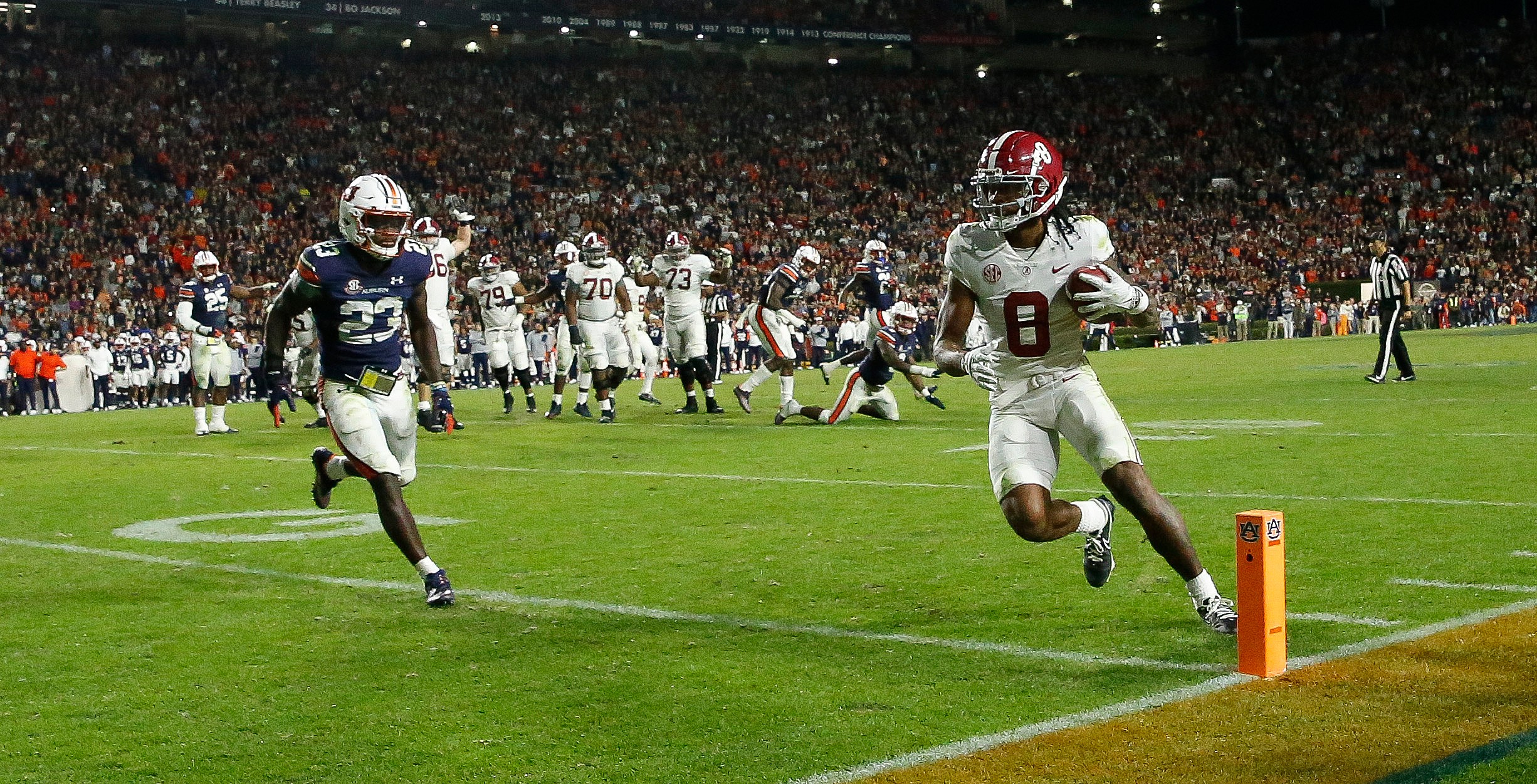 NCAA Football: Alabama at Auburn