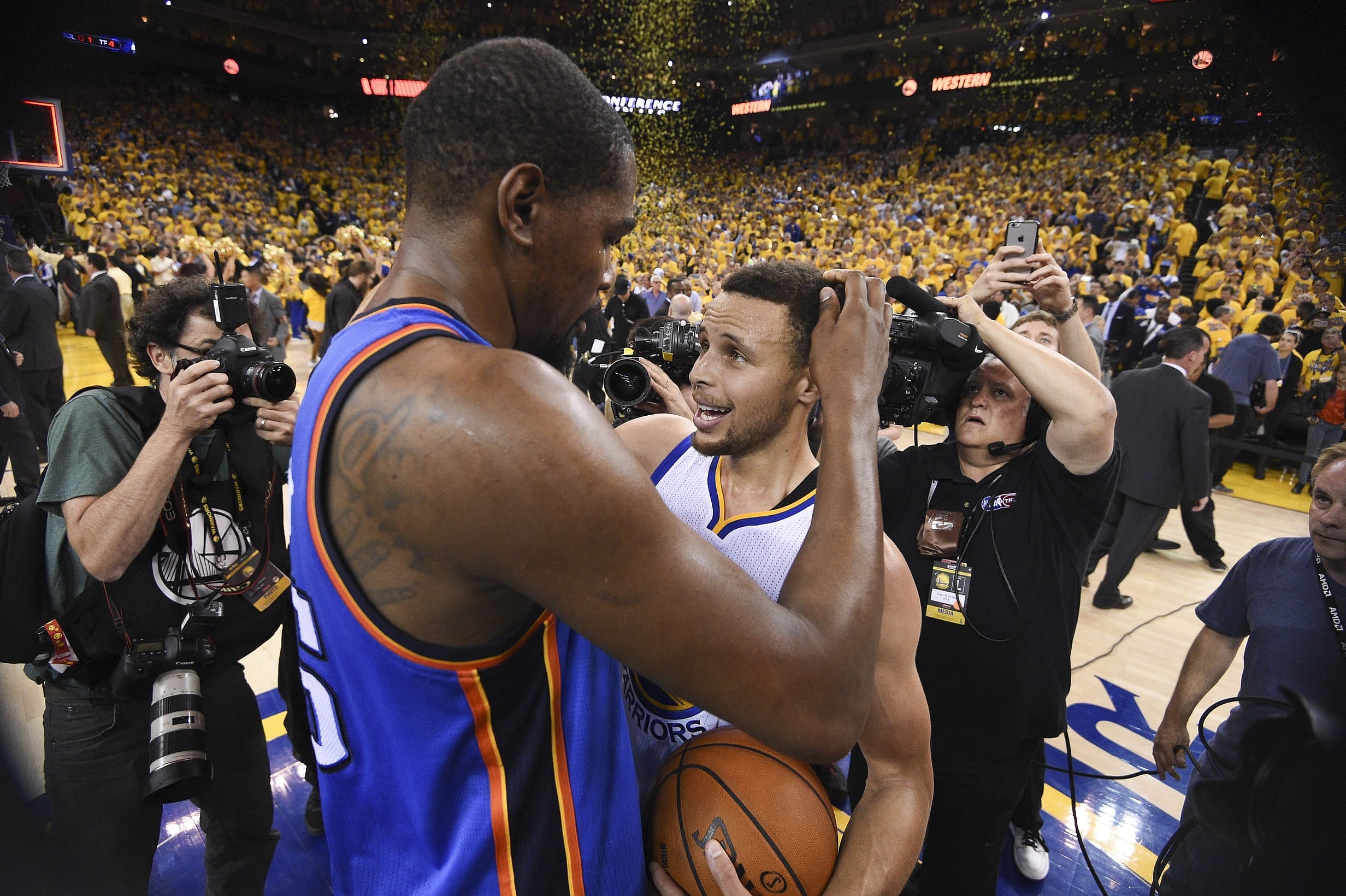 Kevin Durant, Stephen Curry