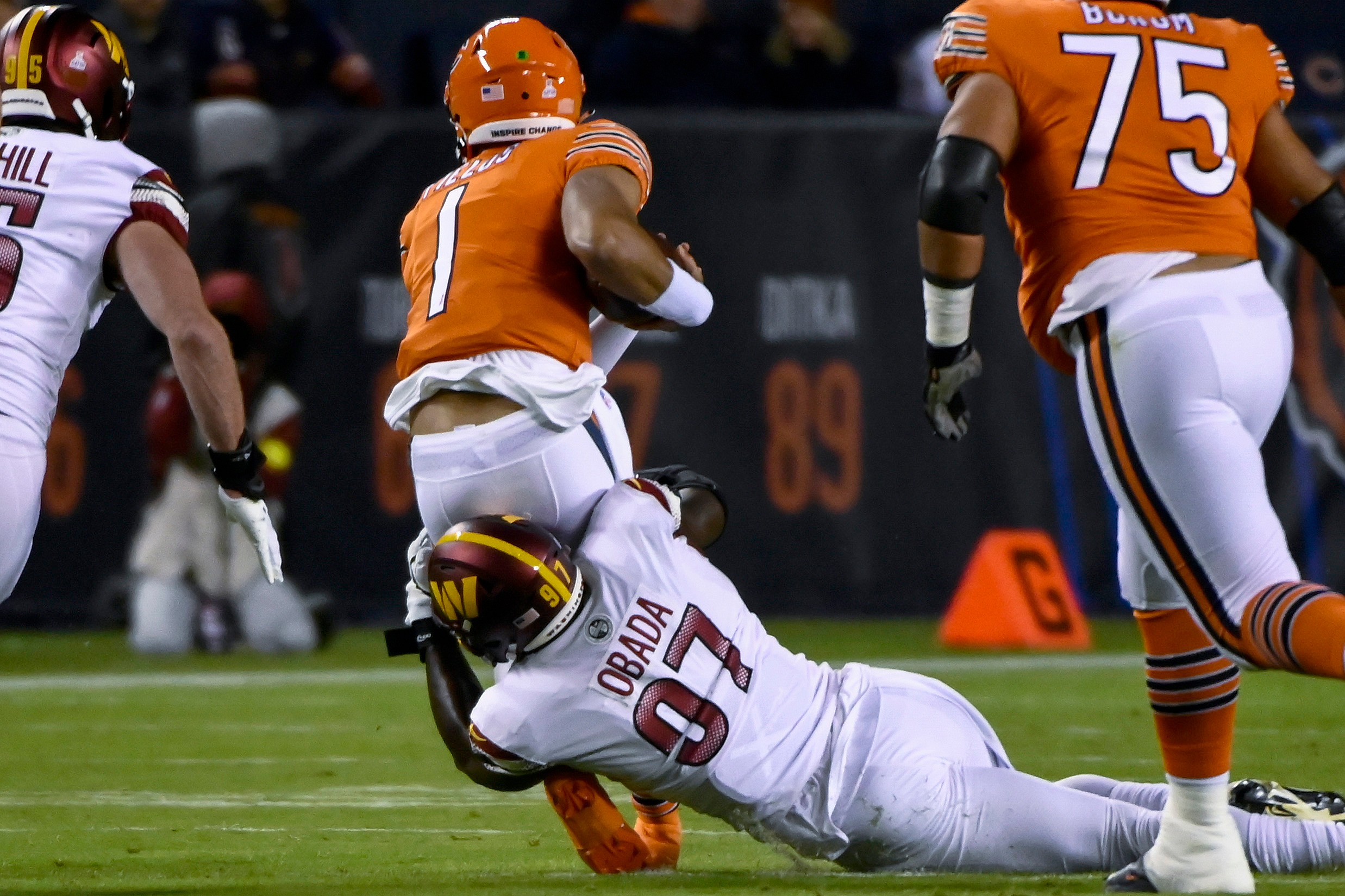 NFL: Washington Commanders at Chicago Bears