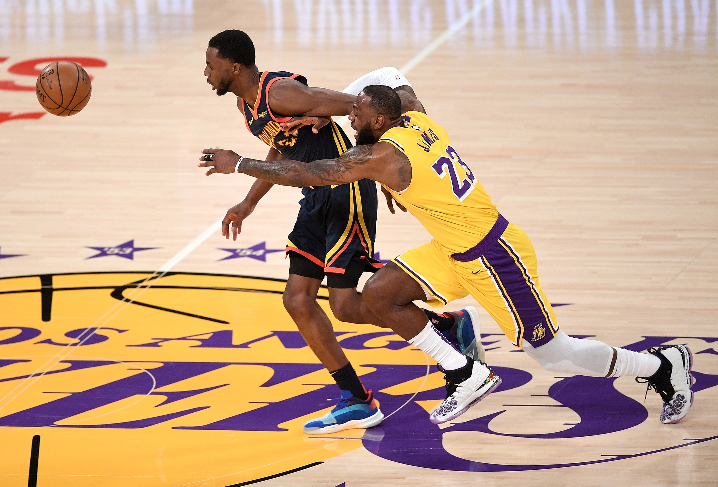 NBA: Golden State Warriors at Los Angeles Lakers