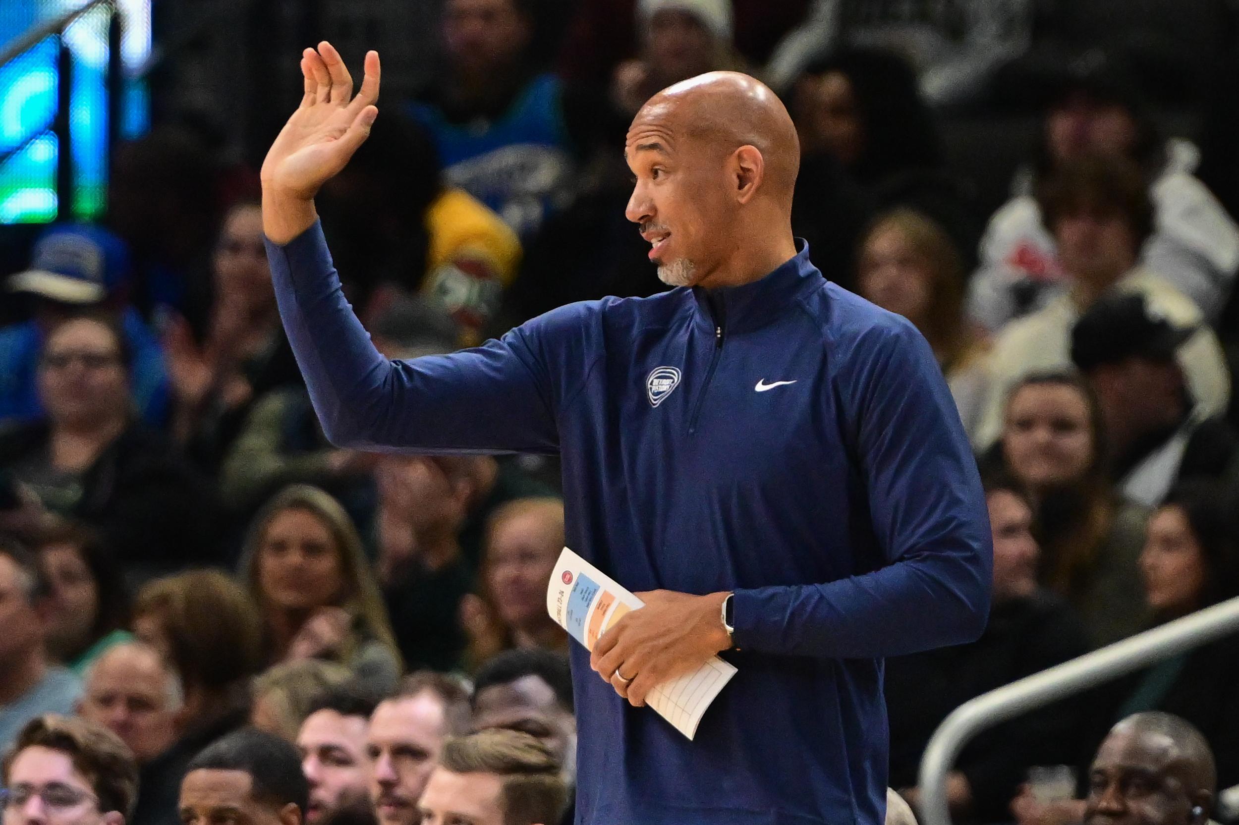 NBA: Detroit Pistons at Milwaukee Bucks