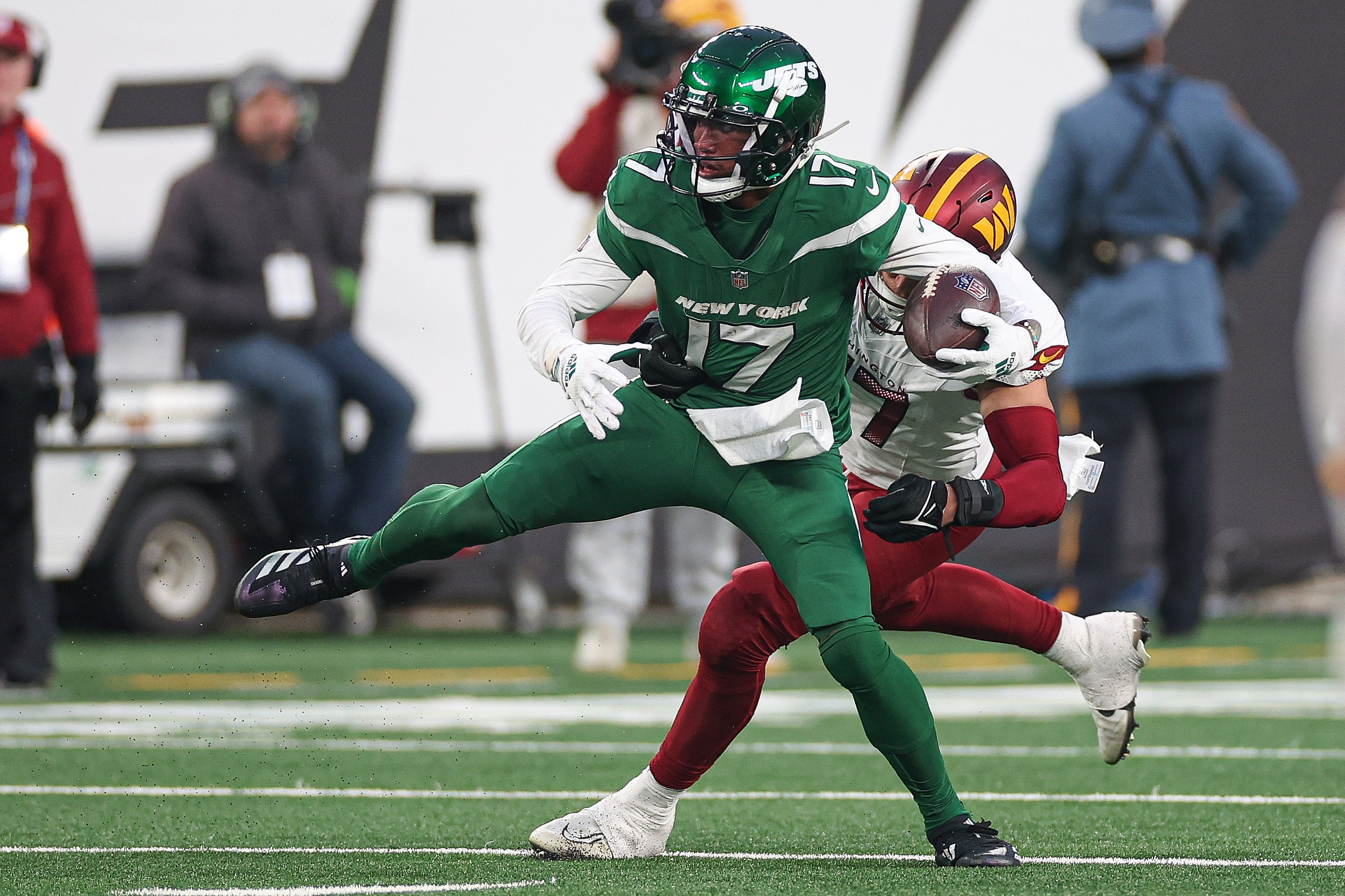 Garrett Wilson Davante Adams trade rumors